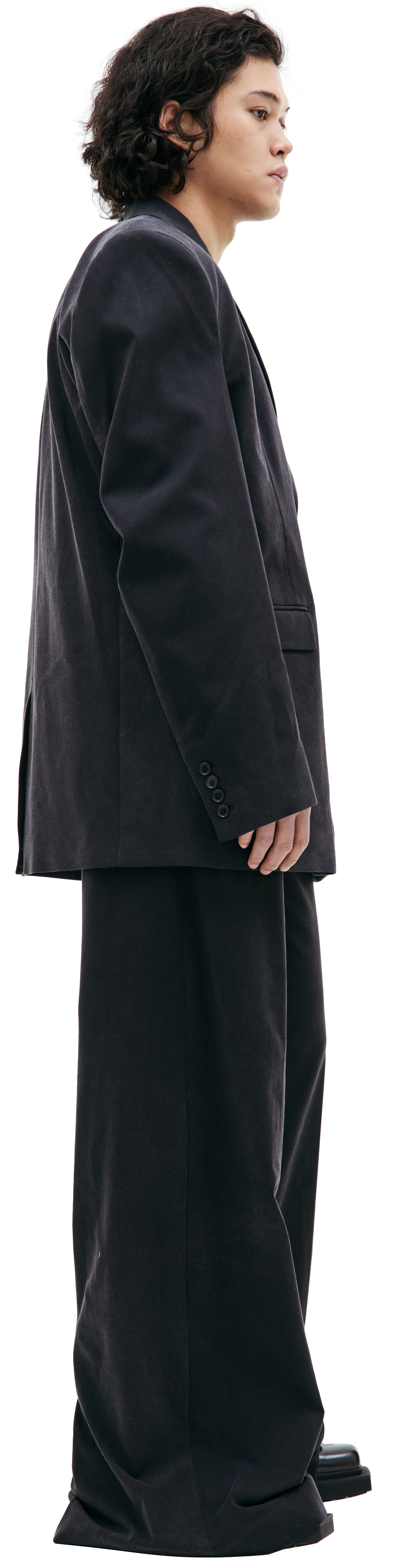 VETEMENTS Black oversized blazer