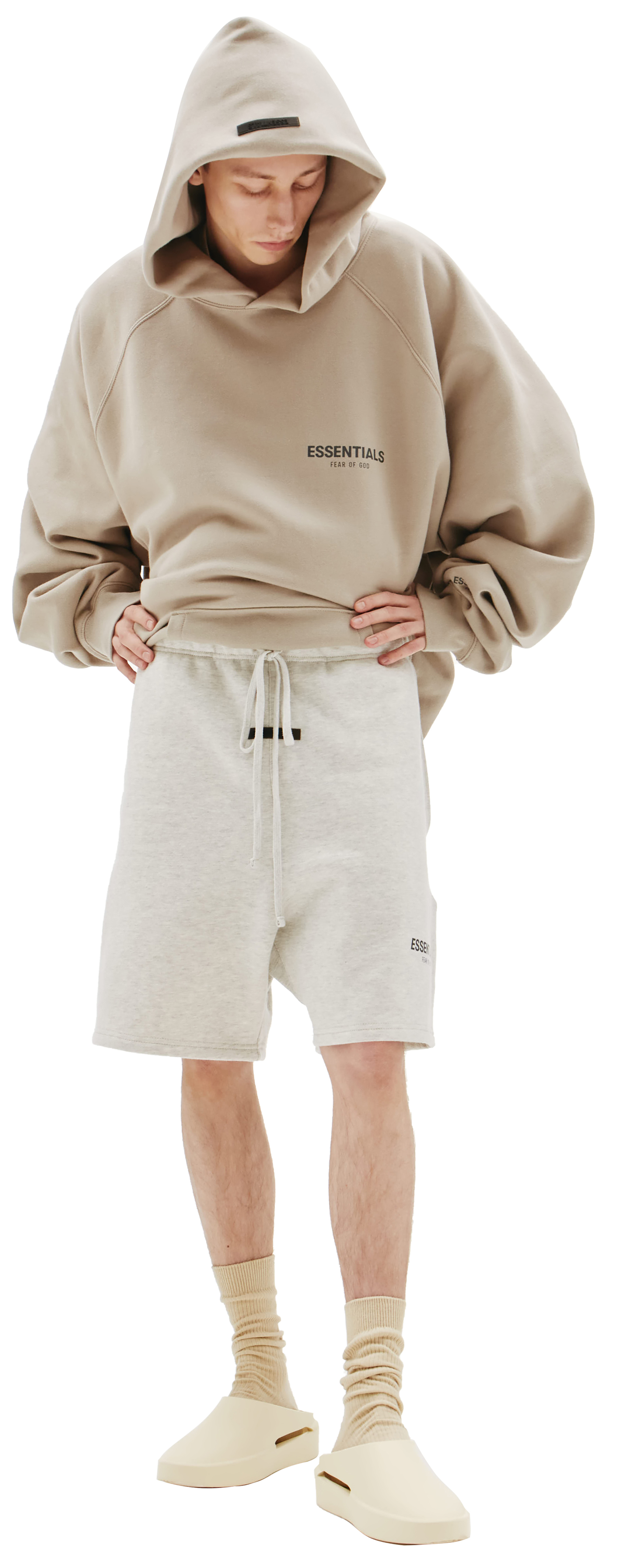 Fear of God Essentials Logo cotton short