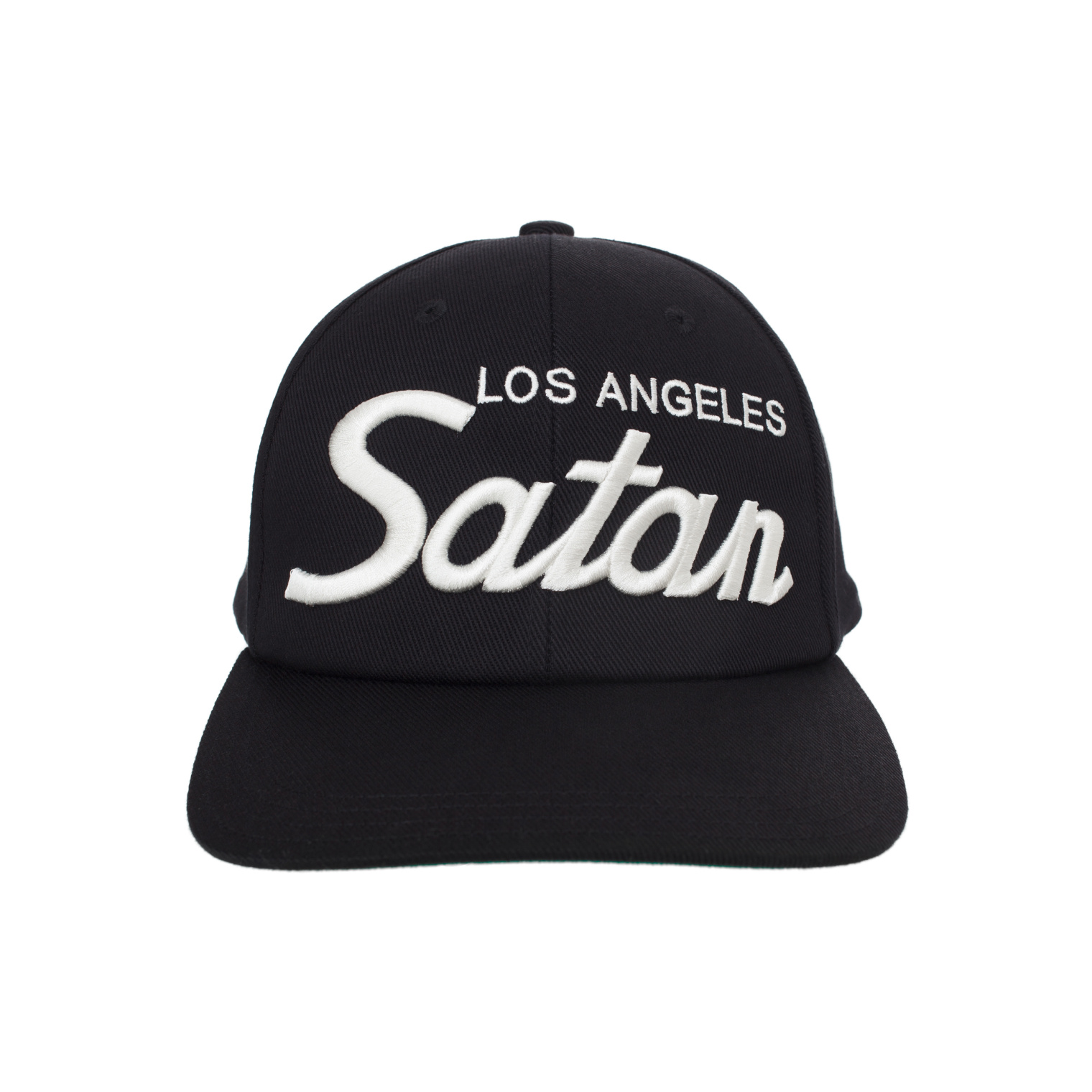 saint m×××××× CAP SATAN Buy Saint Michael men black satan patched cap for $235
