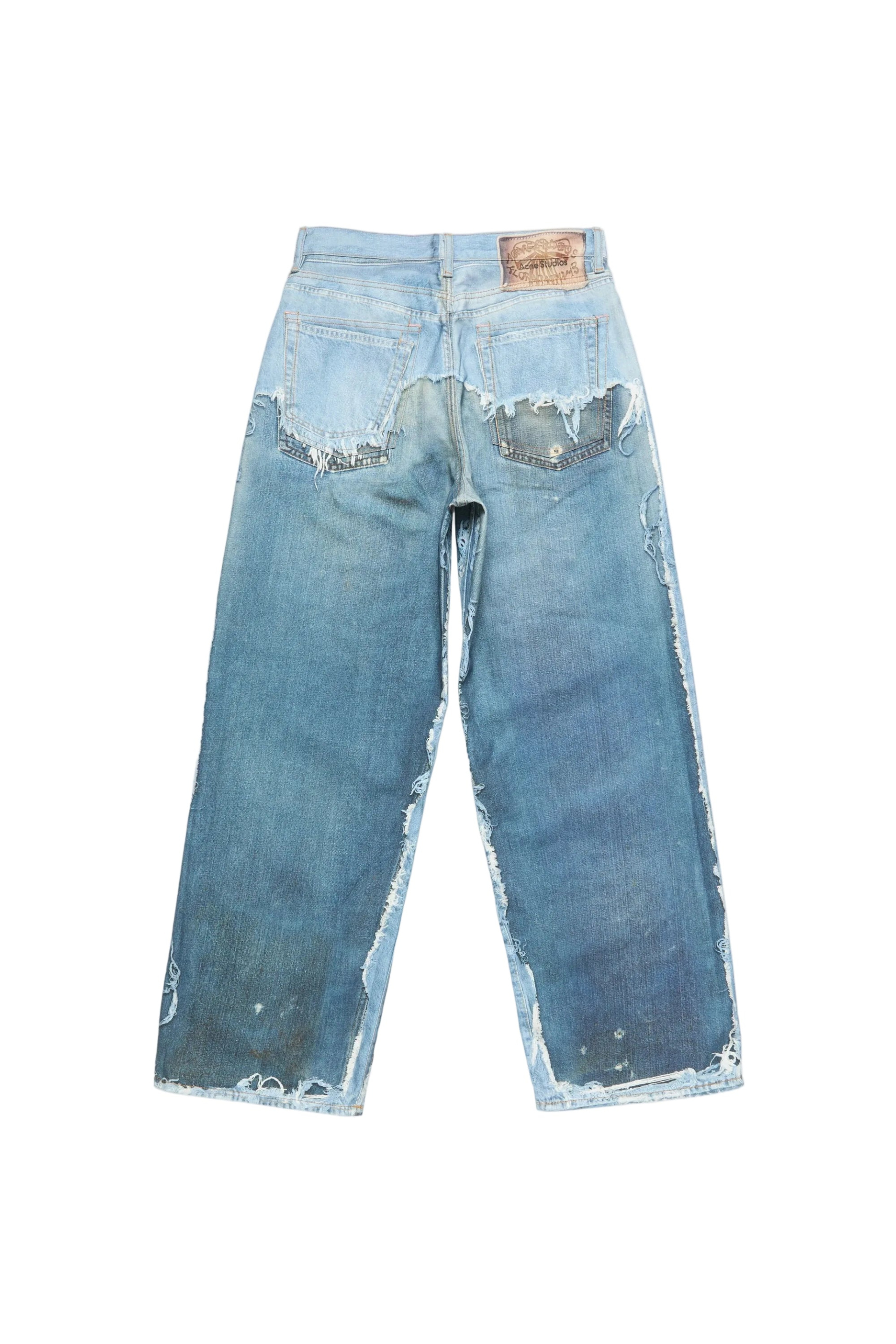 Acne Studios Trompe L\'oeil Jeans - 1981