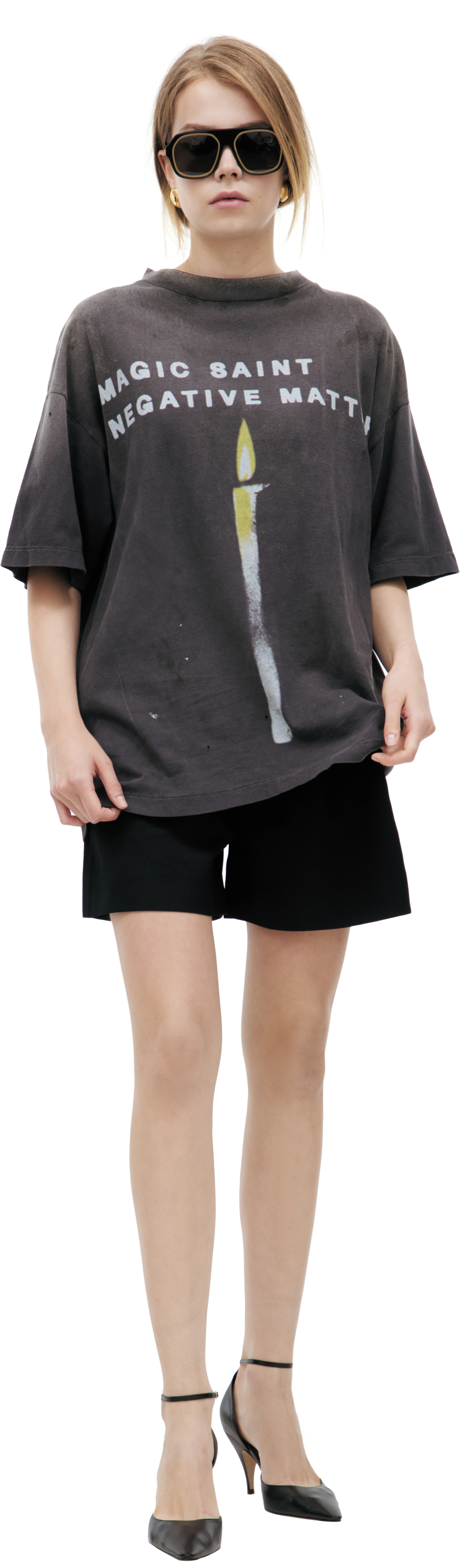 Saint Mxxxxxx Printed T-shirt