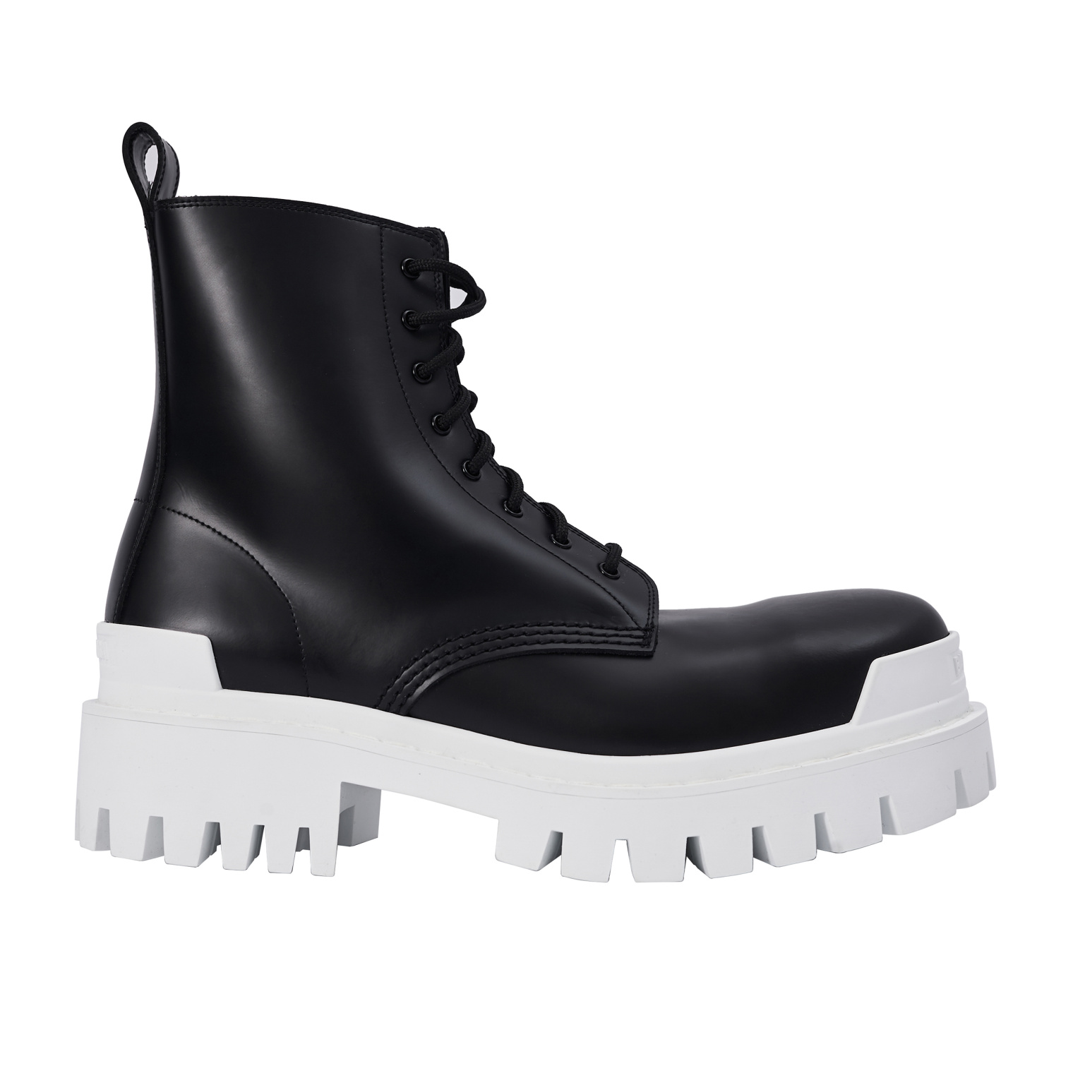 Balenciaga Strike Boots With While Sole