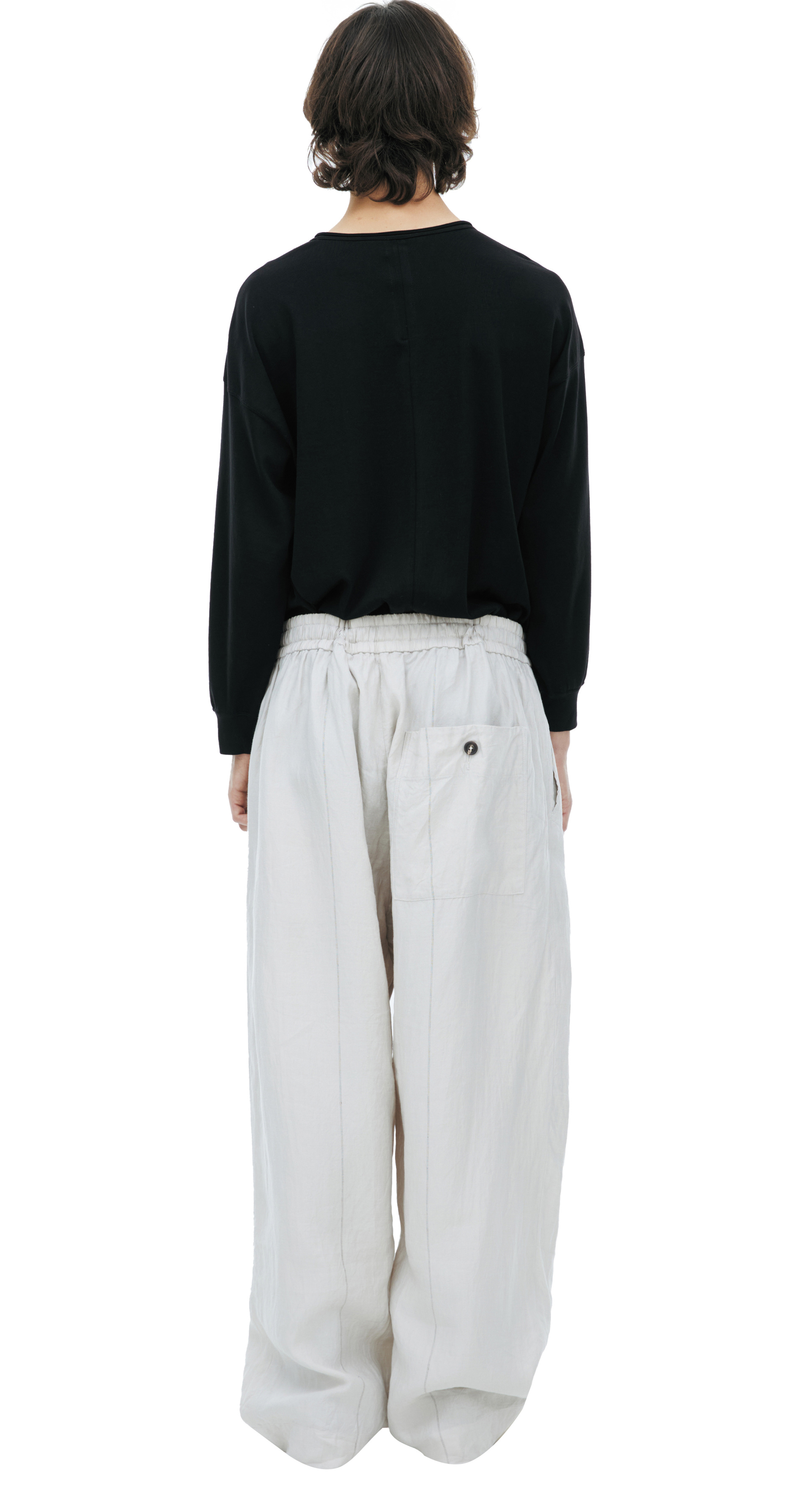 Ziggy Chen Gray drawstring sweatpants