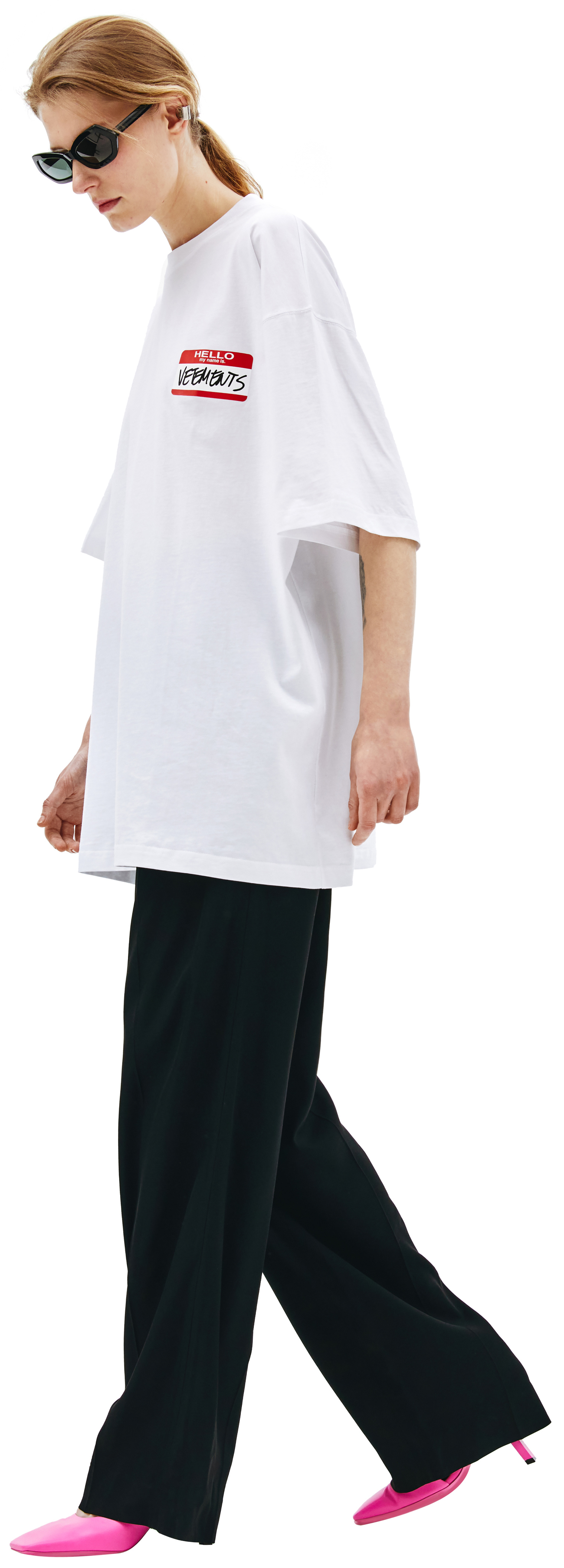 VETEMENTS White printed t-shirt