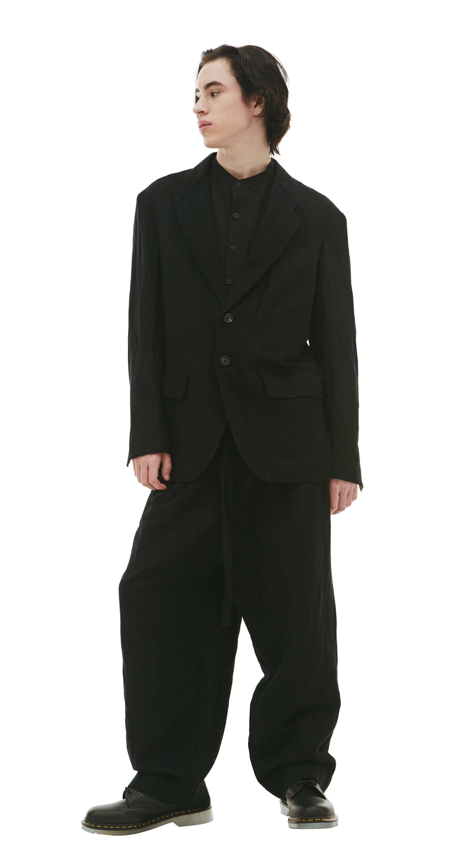 Ziggy Chen Back stripe Blazer