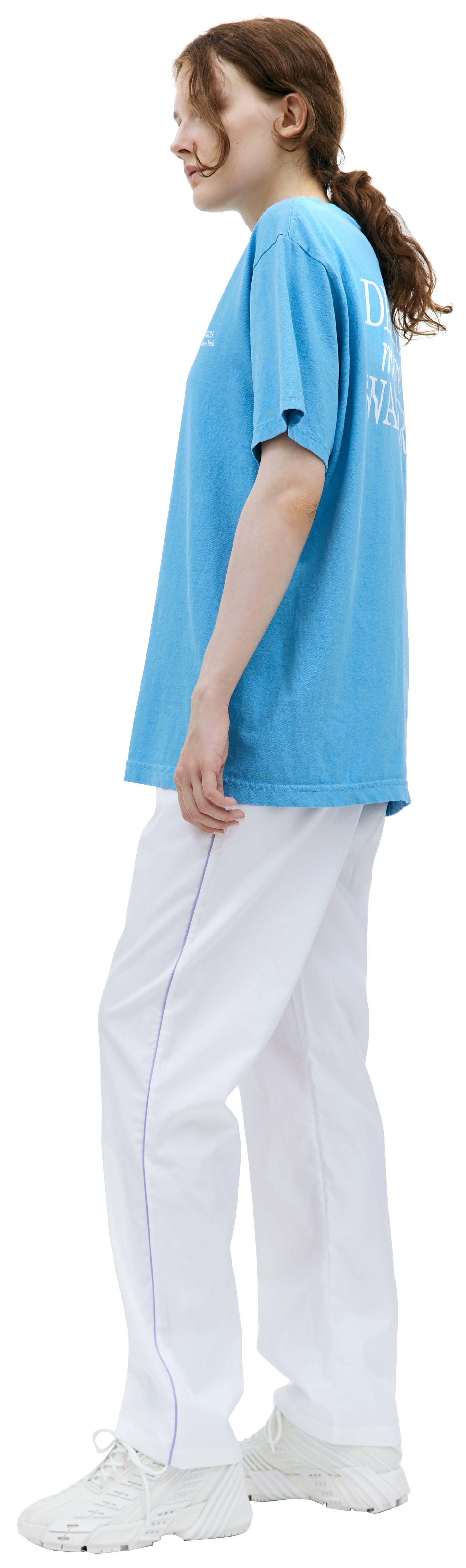 SPORTY & RICH \'Drink More Water\' printed t-shirt