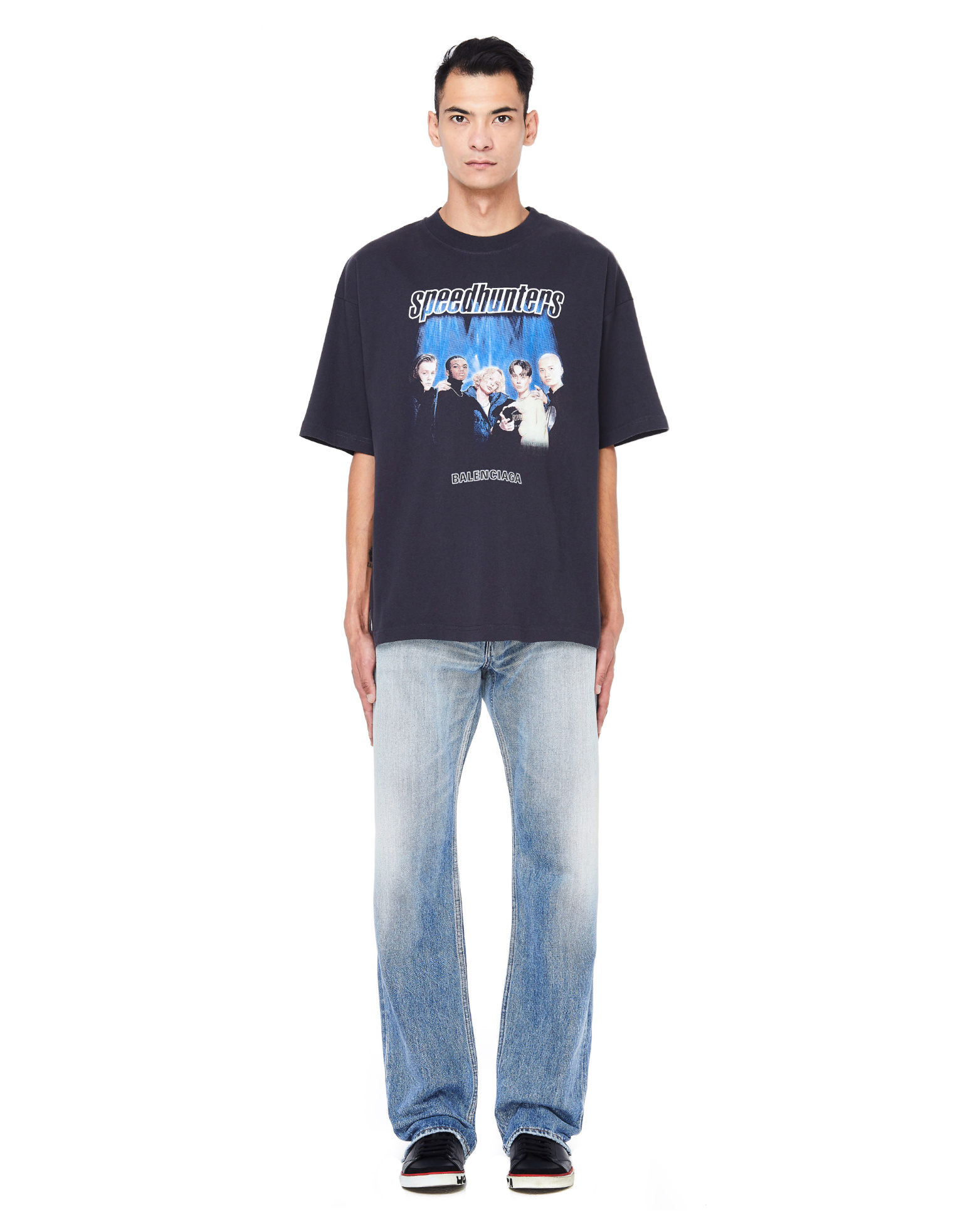 Balenciaga Speedhunters Black T-shirt