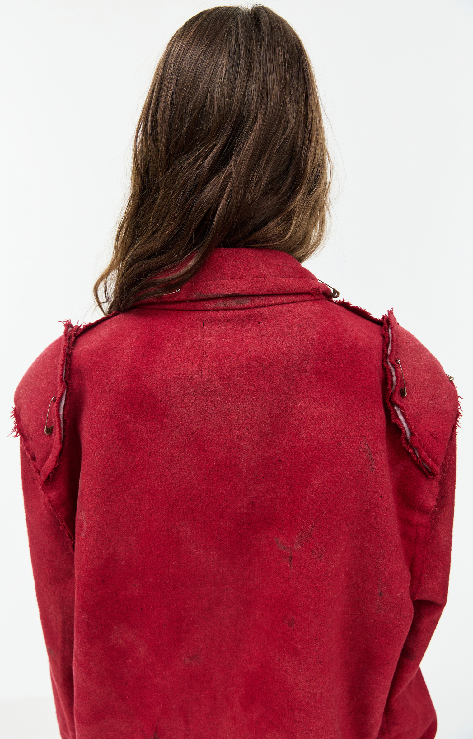 Enfants Riches Deprimes Red jacket with pins