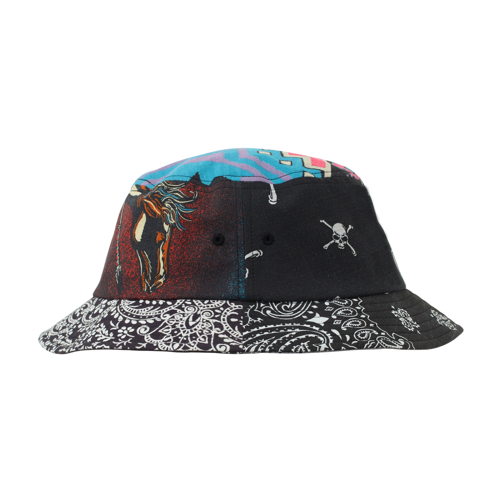 Children of the discordance Paisley printed bucket hat