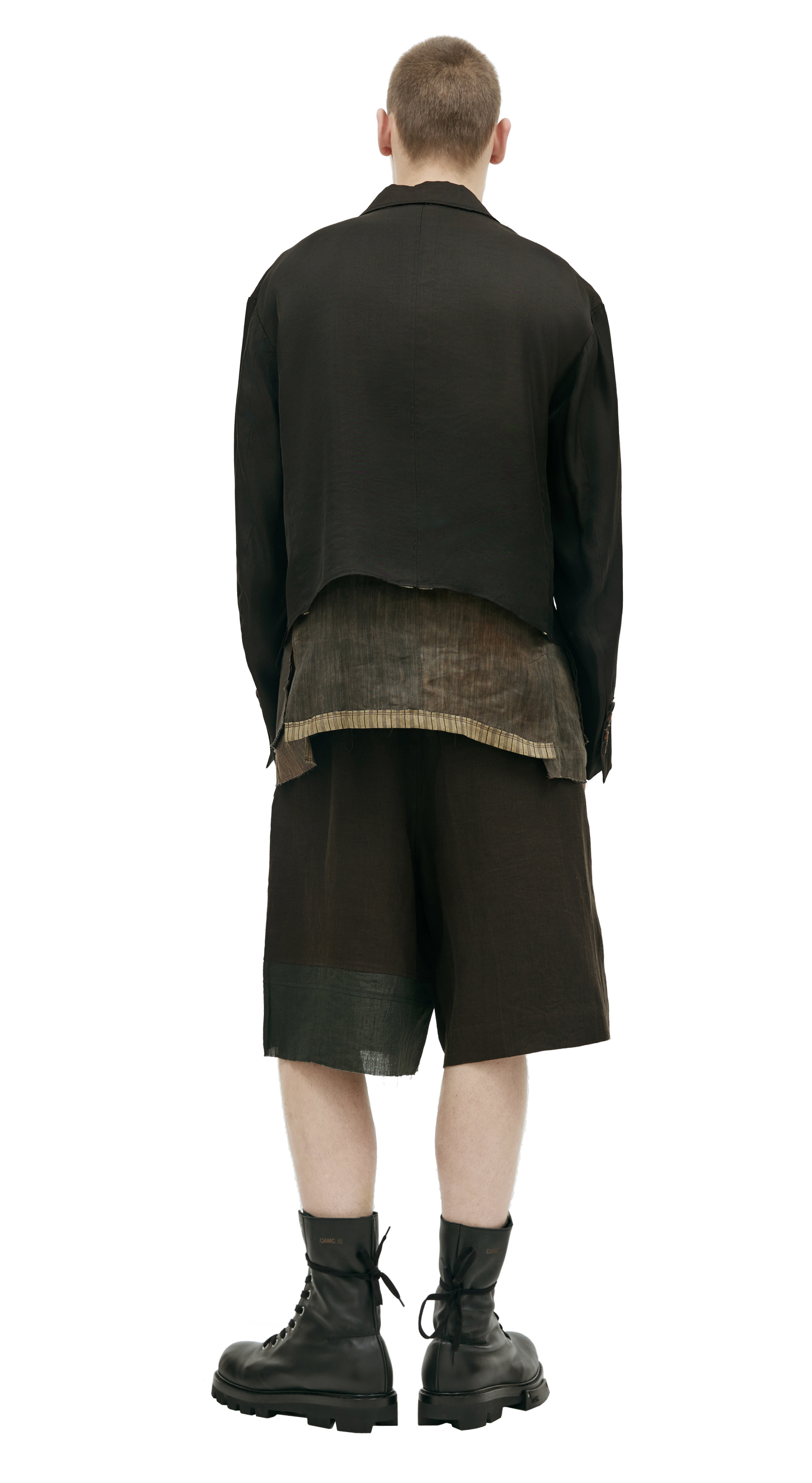 Ziggy Chen Layered blazer on buttons