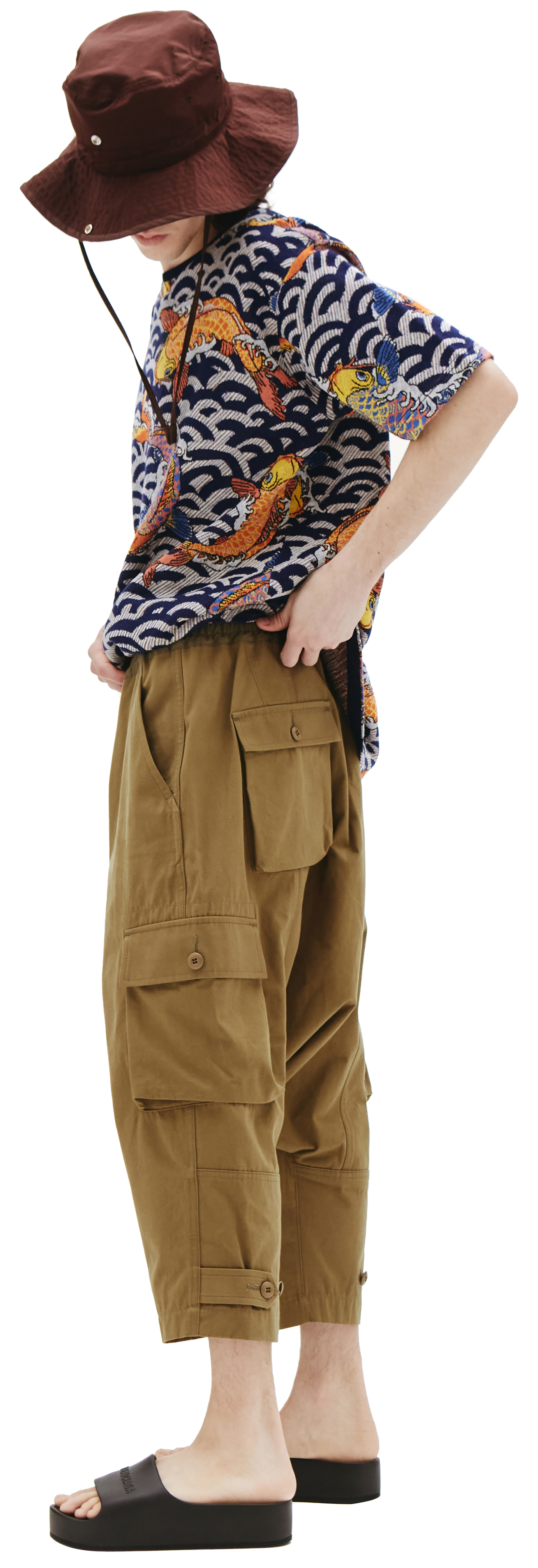 Junya Watanabe Loose Cotton Cargo Pants