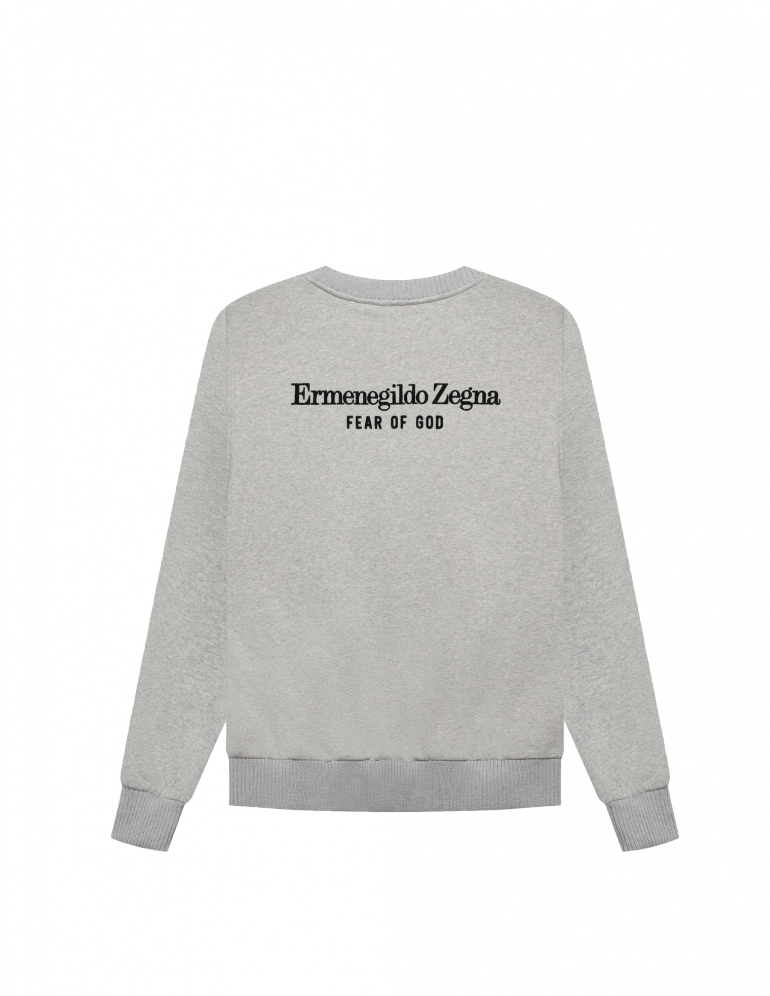 Buy Fear of God x Zegna men grey souvenir sweatshirt for 450 online on SV77 FZJ803 FZ1003 K92