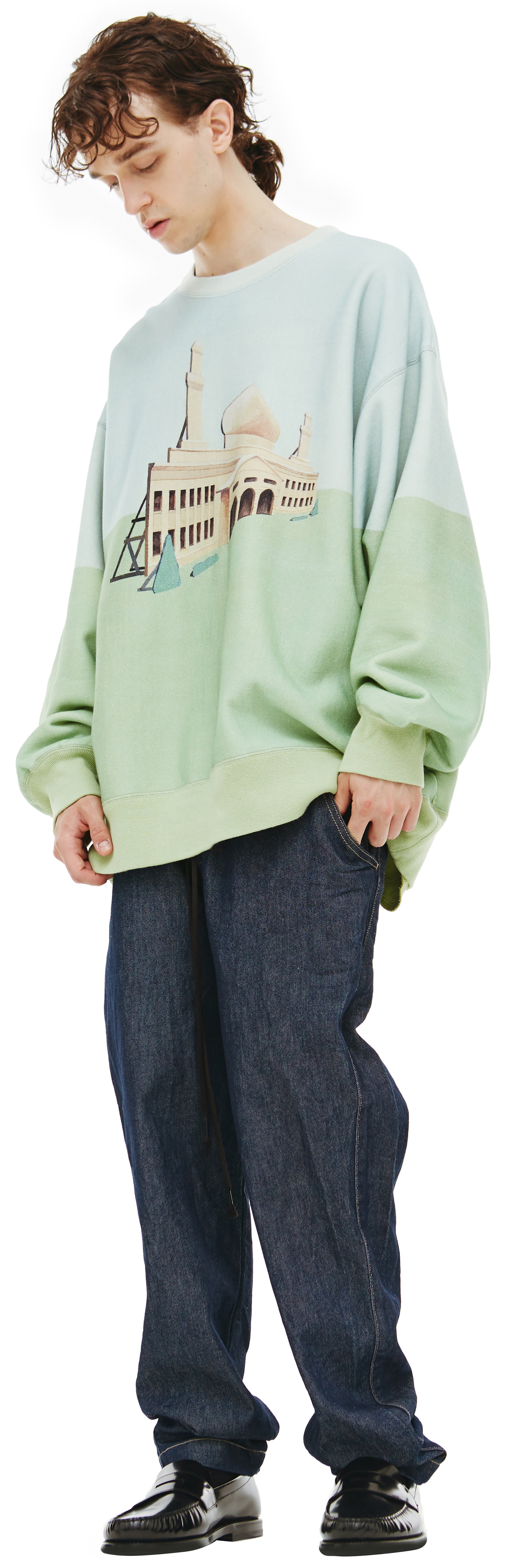 Undercover Sweatshirt with artwork by Manabu Deto