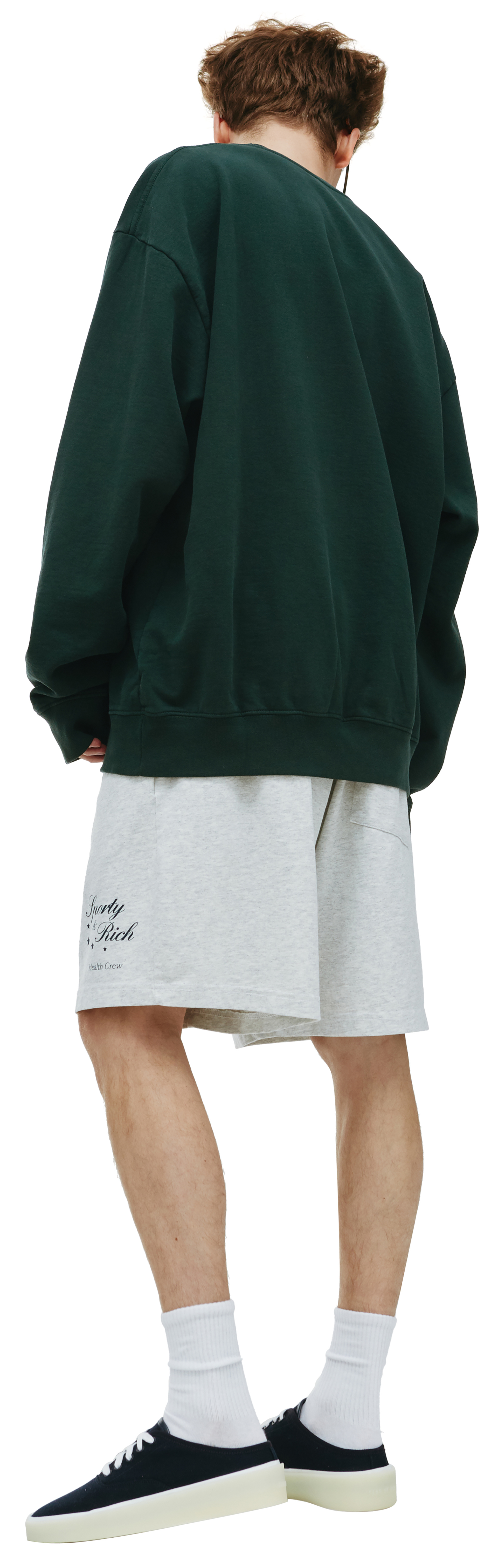 SPORTY & RICH Connecticut Crest Sweatshirt