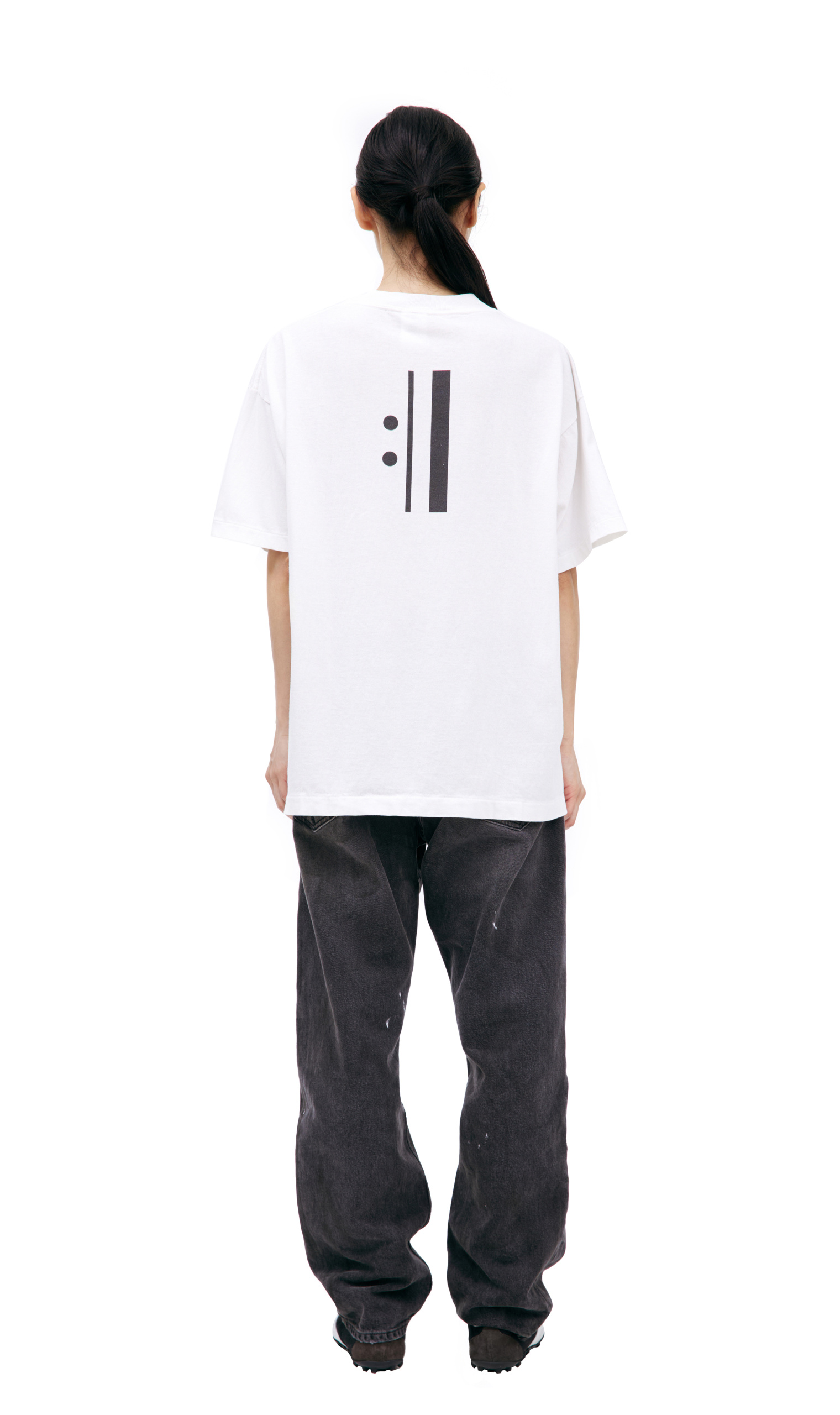 Saint Mxxxxxx White print T-shirt