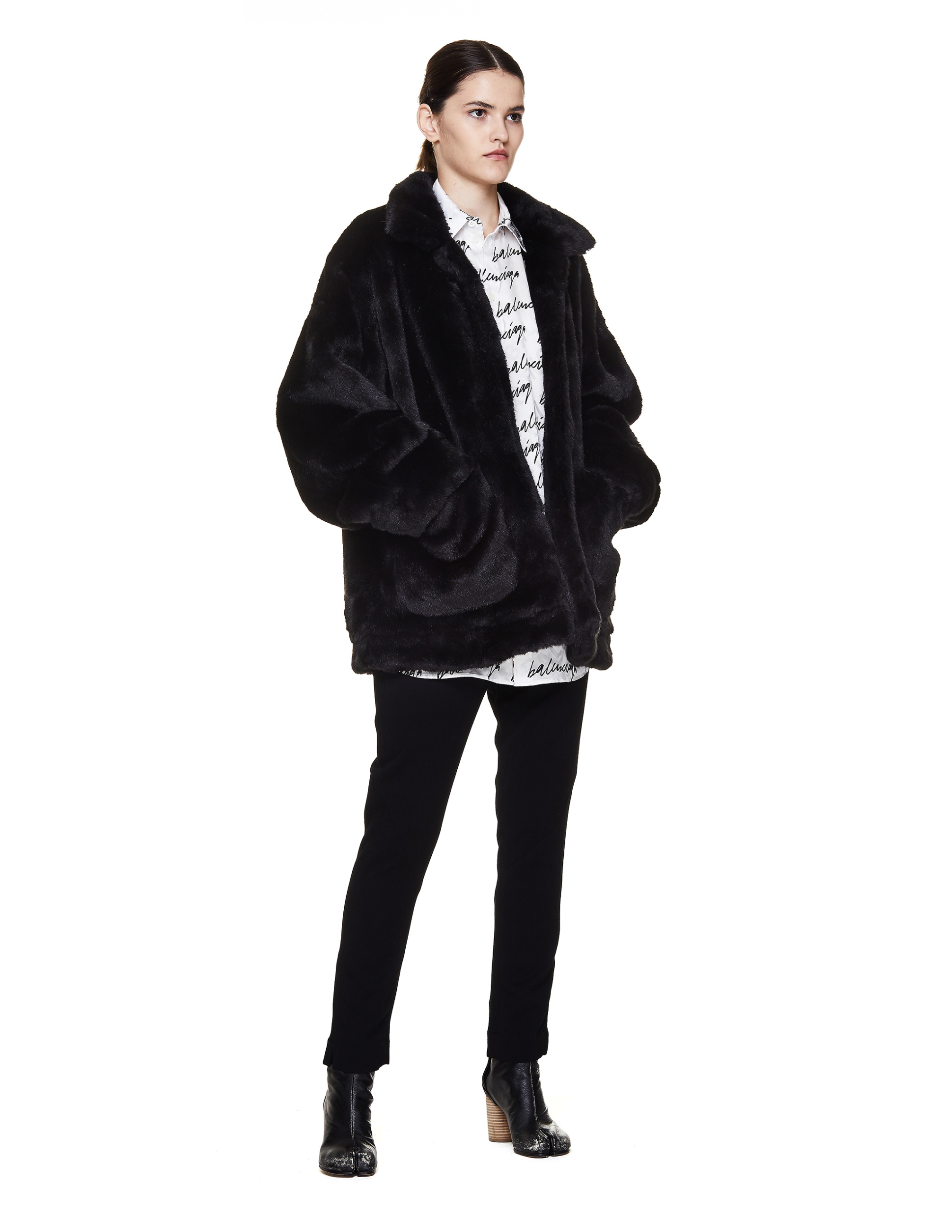 Doublet Black Wool Bland Trousers