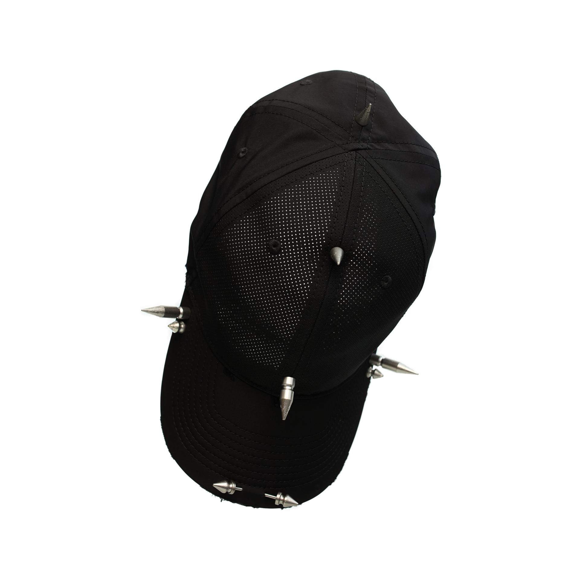 Balenciaga Black cap with spikes