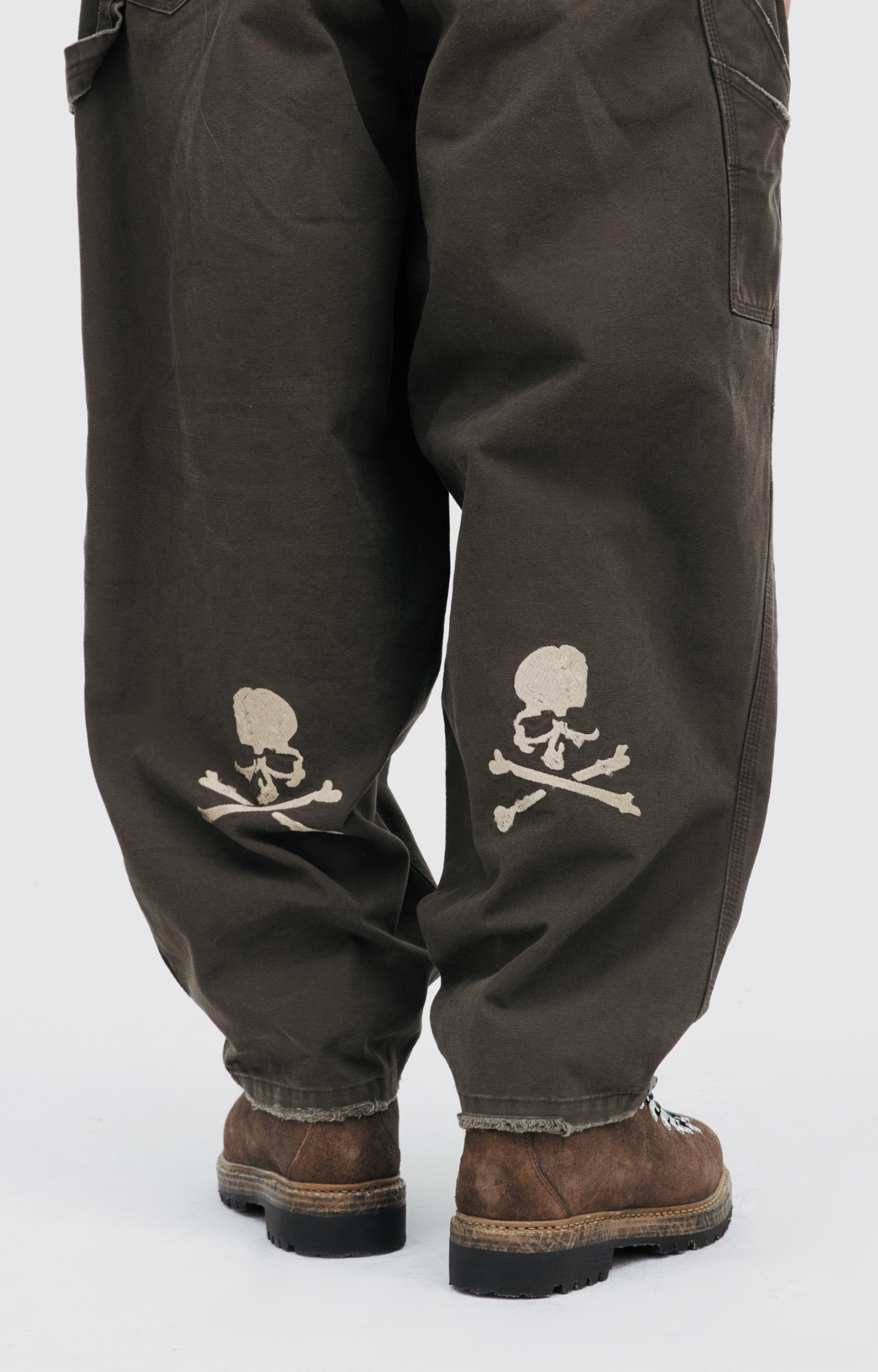 Mastermind WORLD Wide-leg pants with patch pockets