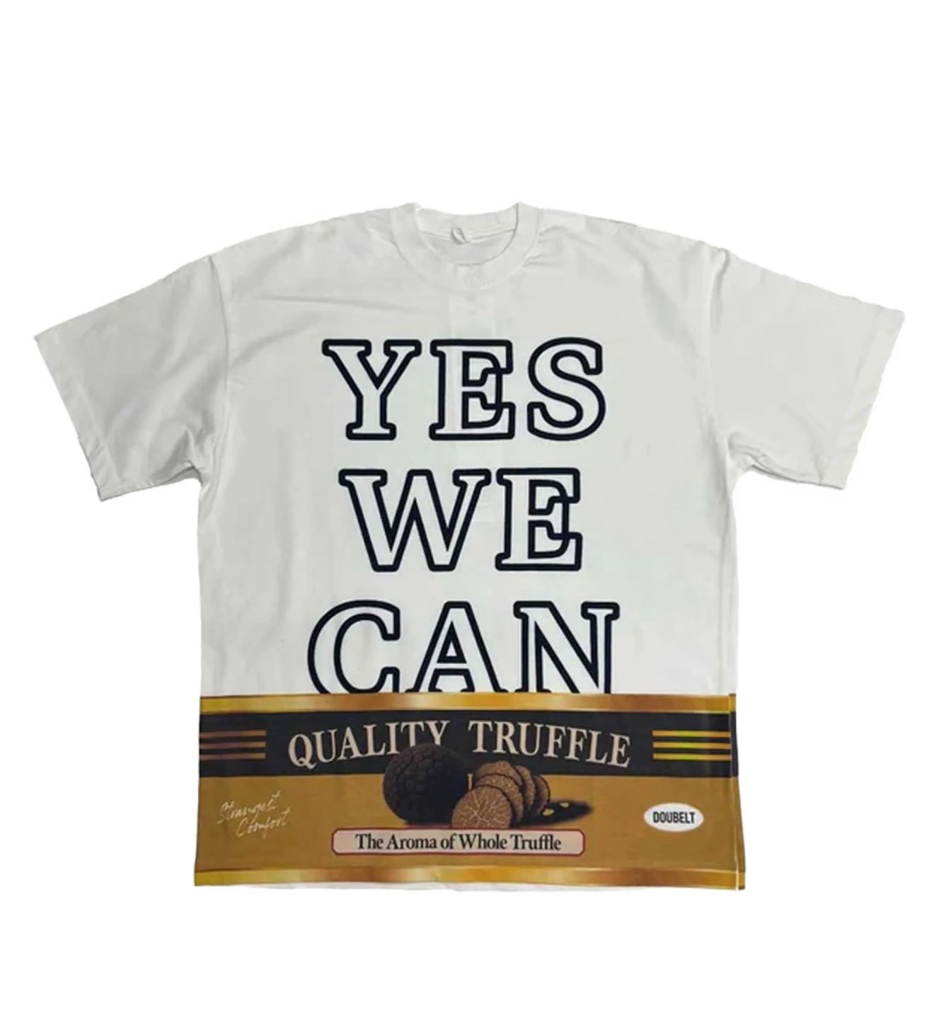 Doublet Yes We Can TRUFFLE T-shirt