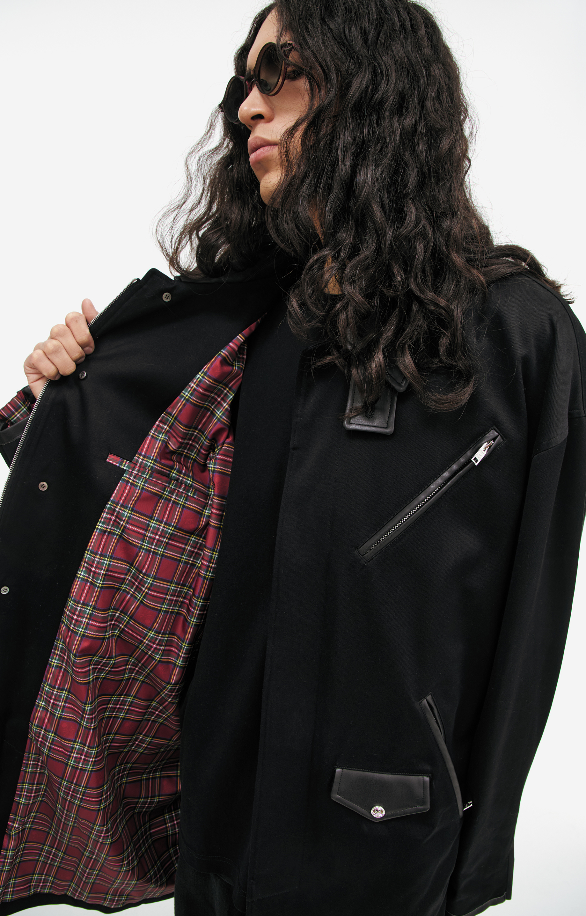 Mastermind WORLD Black coat with logo