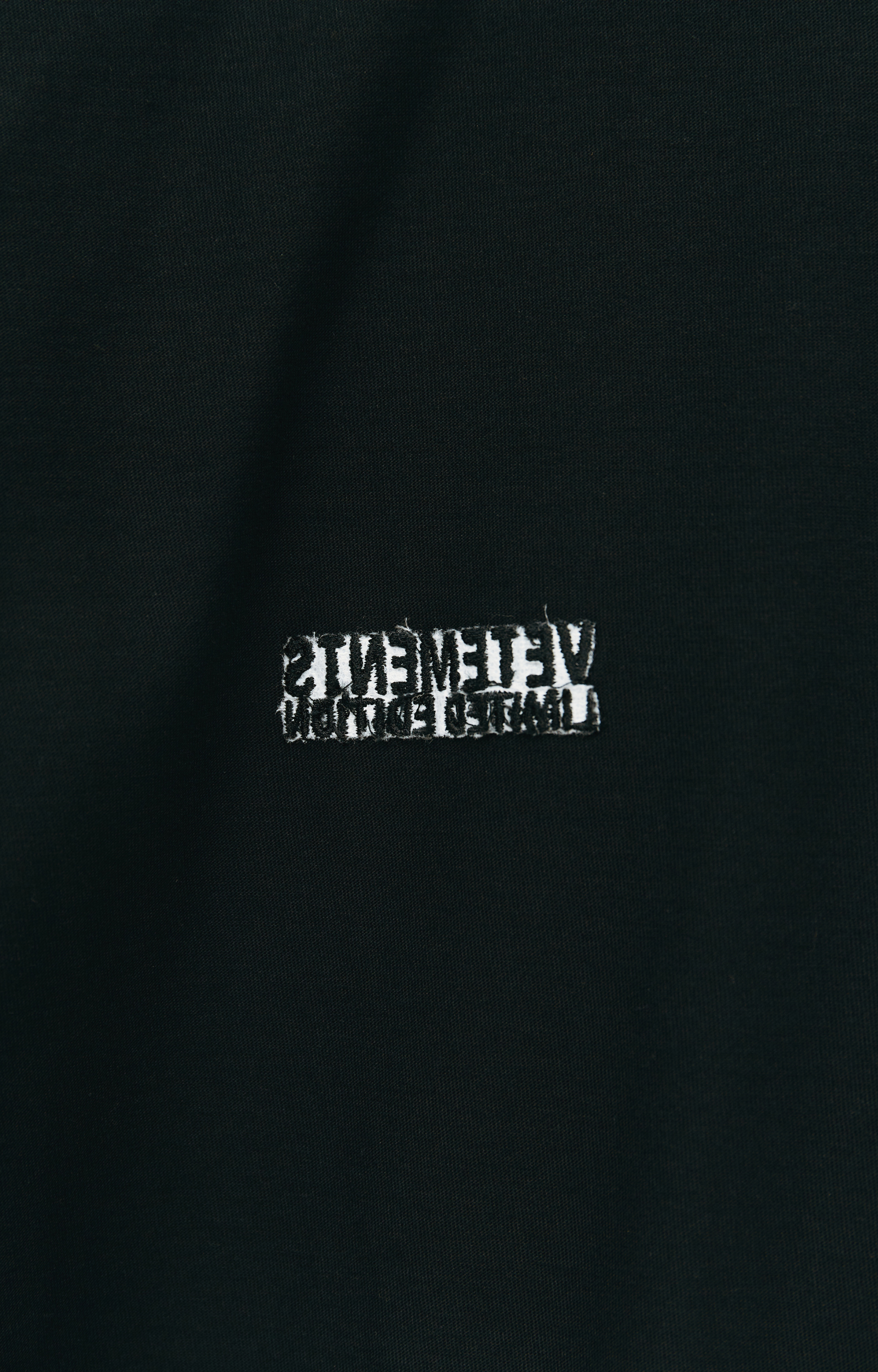 VETEMENTS Cotton inside-out t-shirt
