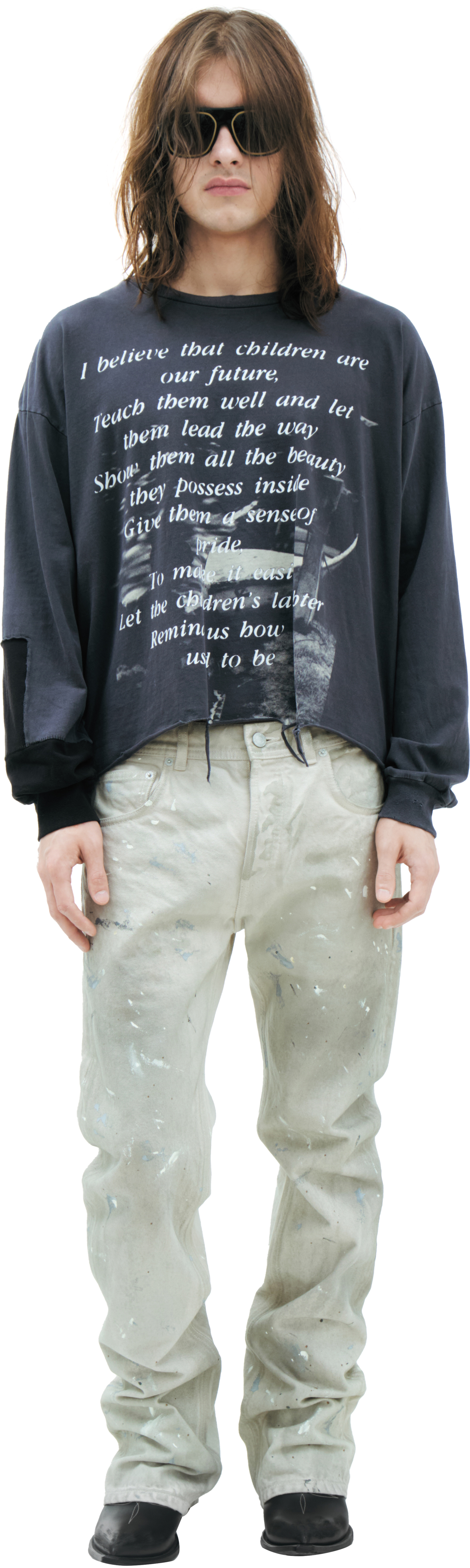 Enfants Riches Déprimés THE GREATEST LOVE OF ALL Longsleeve