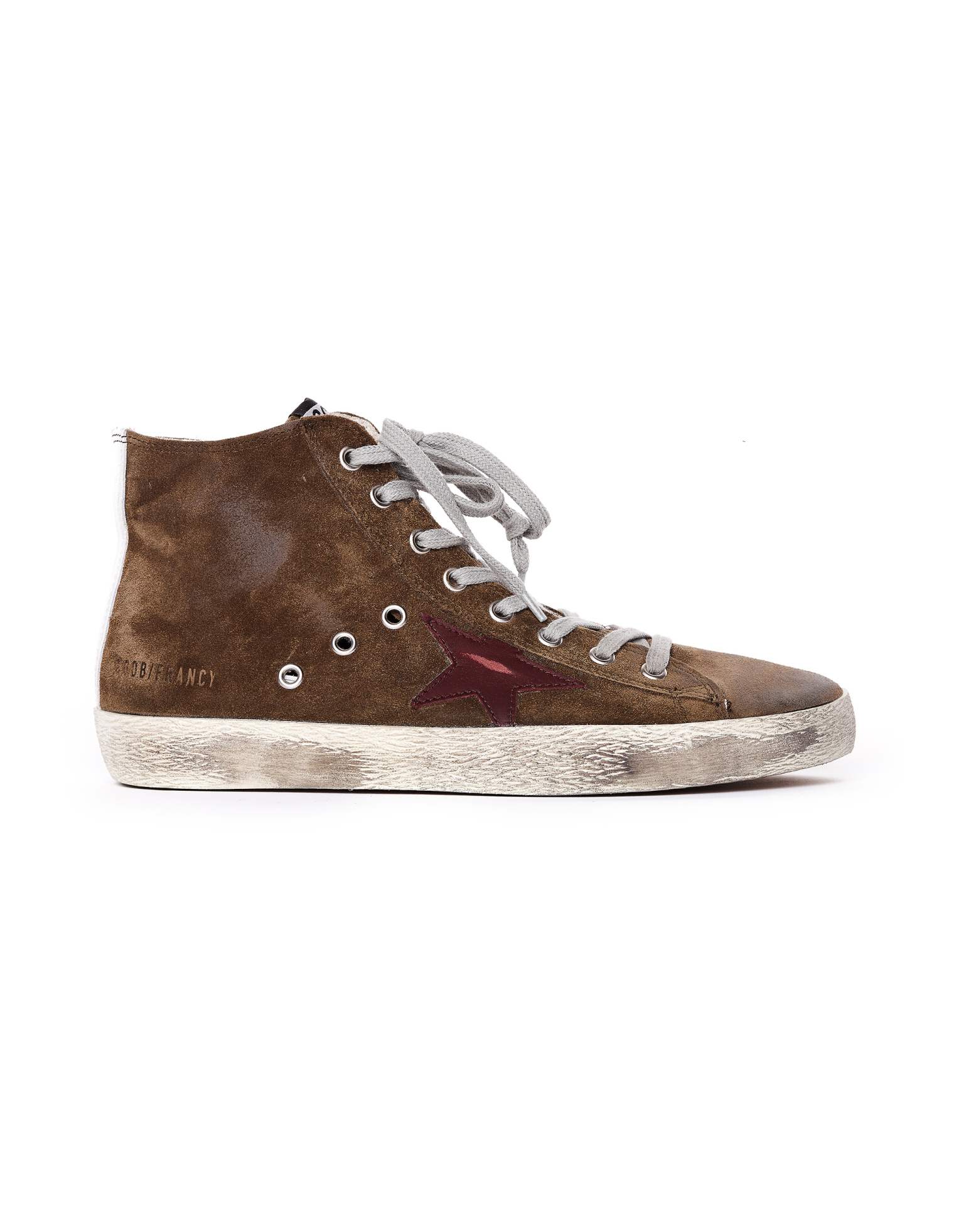 Golden Goose Высокие замшевые кеды