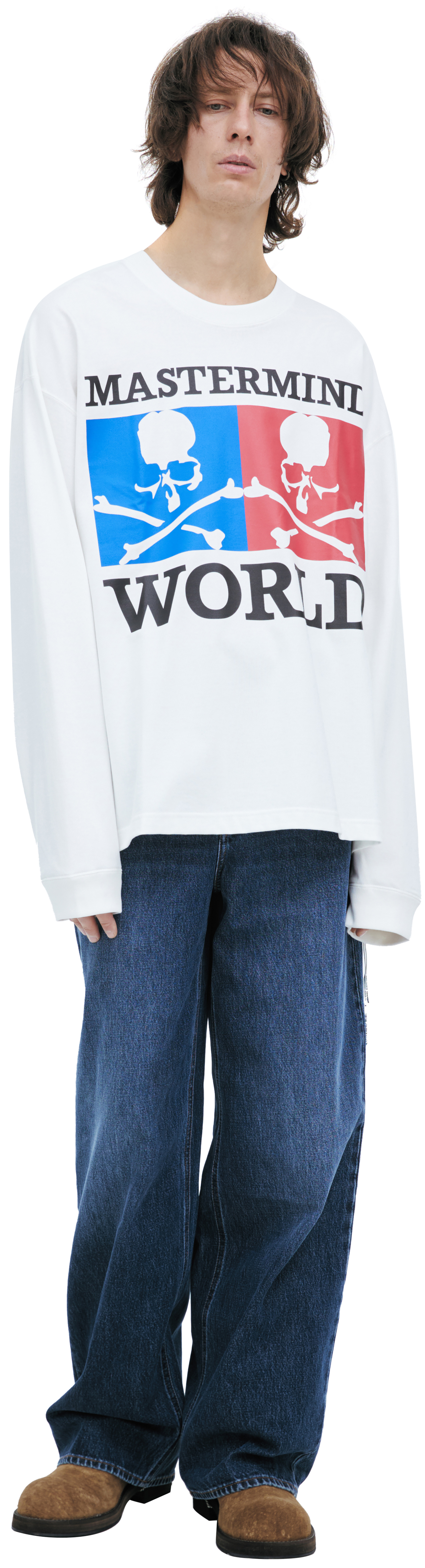 Mastermind WORLD Longsleeve shirt with a skull print