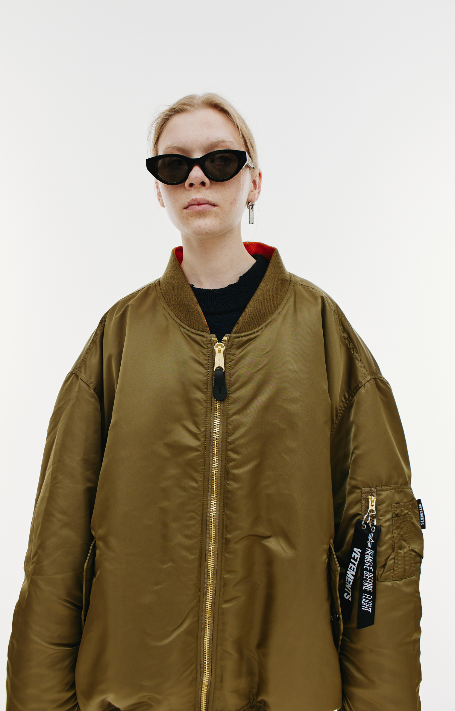 VETEMENTS х Alpha Industries reversible bomber jacket