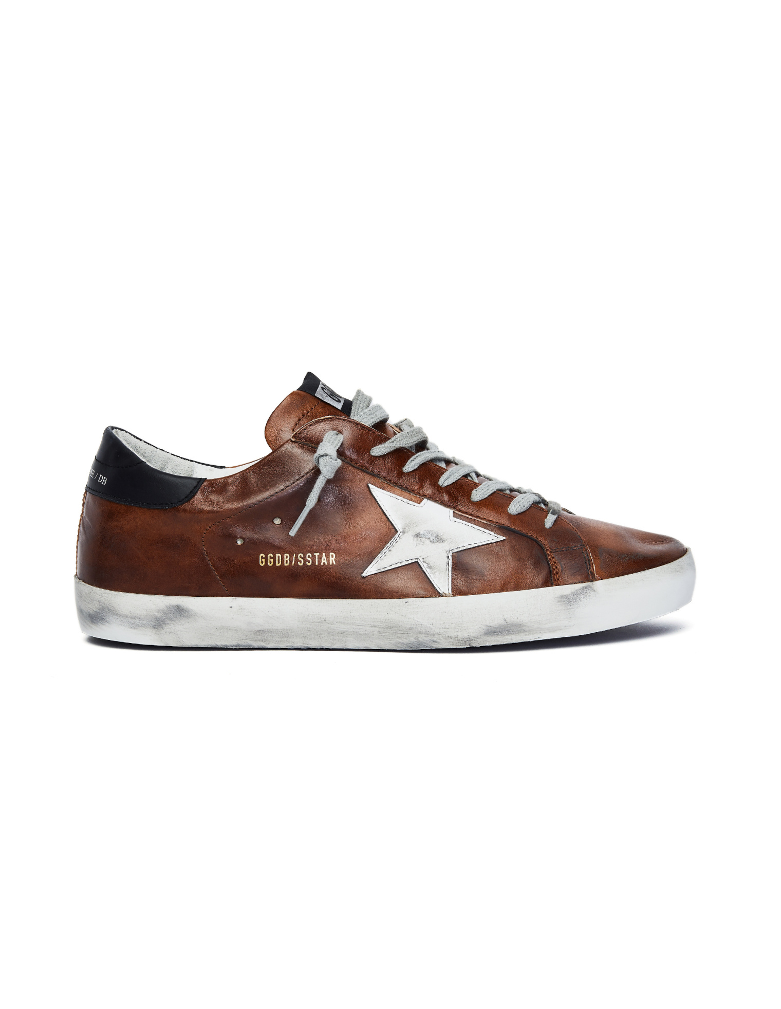 Golden Goose Кеды Superstar из состаренной кожи