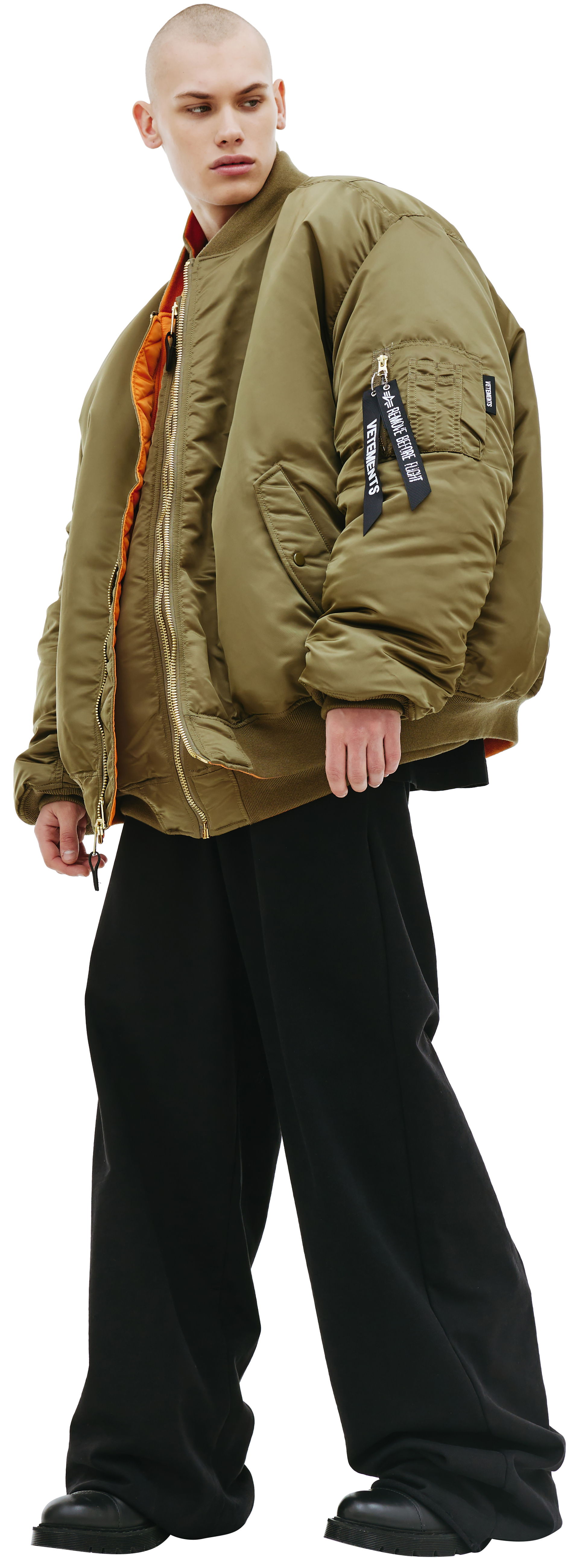 VETEMENTS х Alpha Industries double reversible bomber jacket