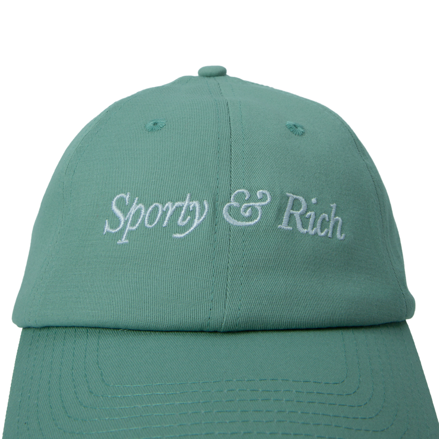 SPORTY & RICH Italic logo cap