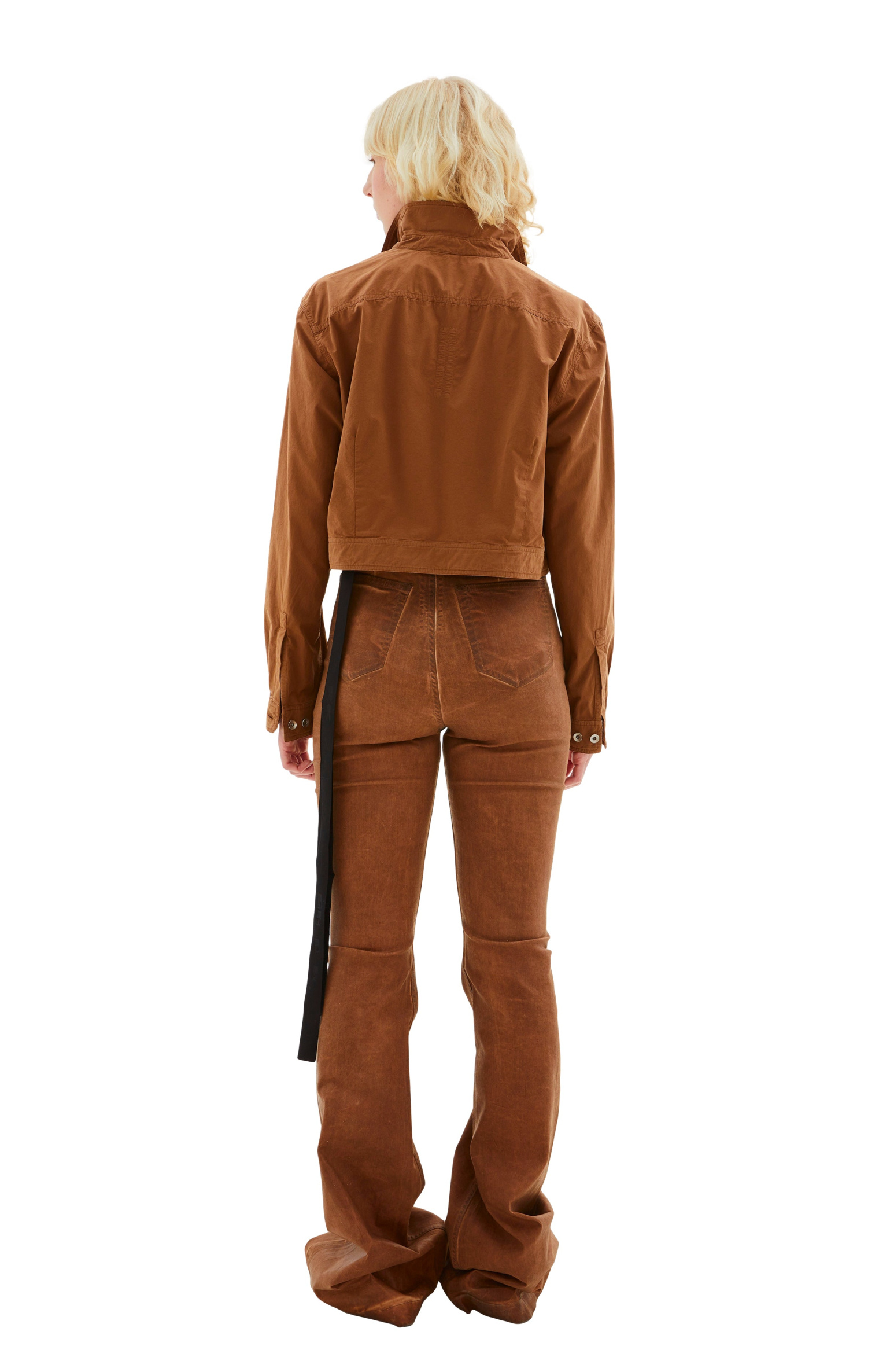 DRKSHDW by Rick Owens Cape Sleeve Cropped Outershirt Jacket