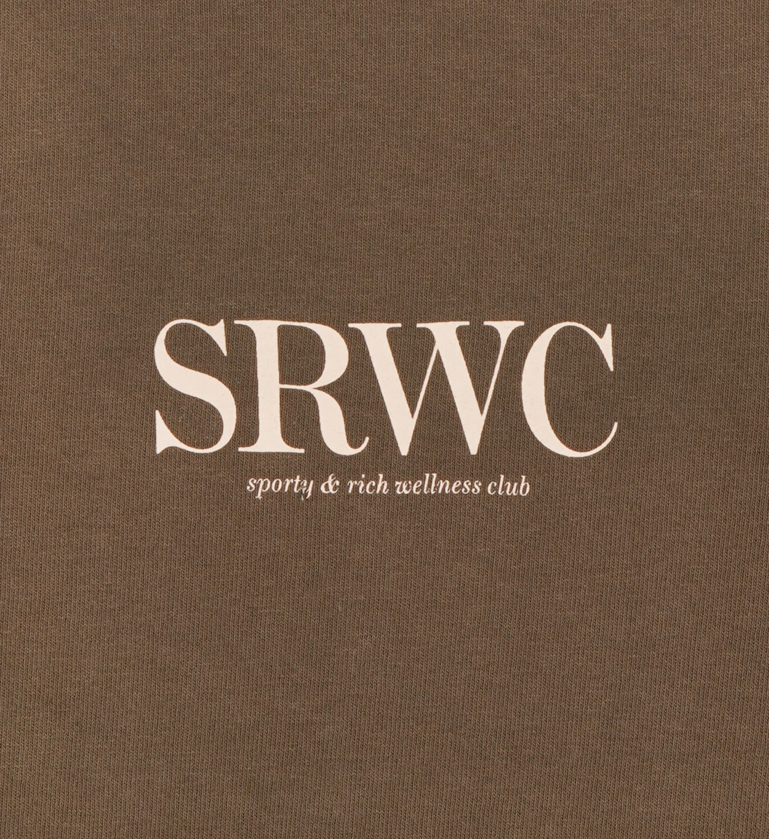 SPORTY & RICH Свитшот SRWC с воротником-поло