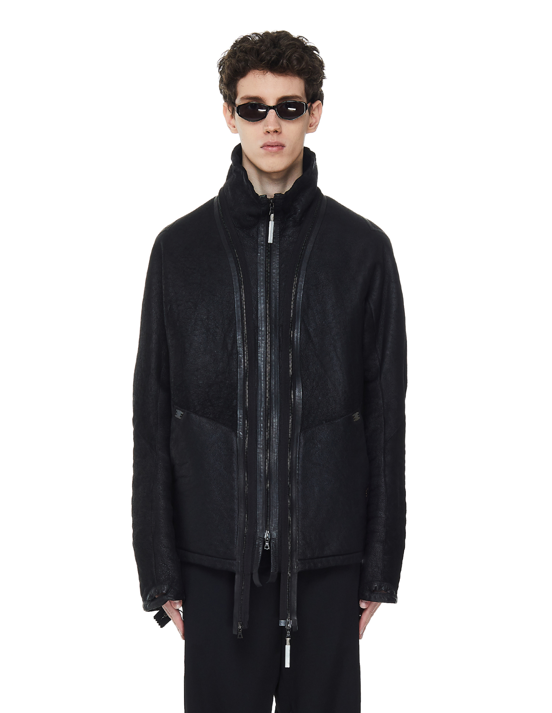Isaac Sellam Les Deux Leather Coat