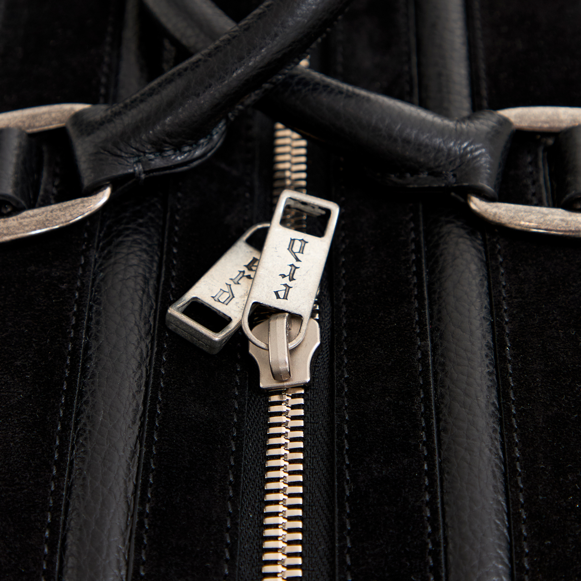 Enfants Riches Déprimés Bag with suede trim