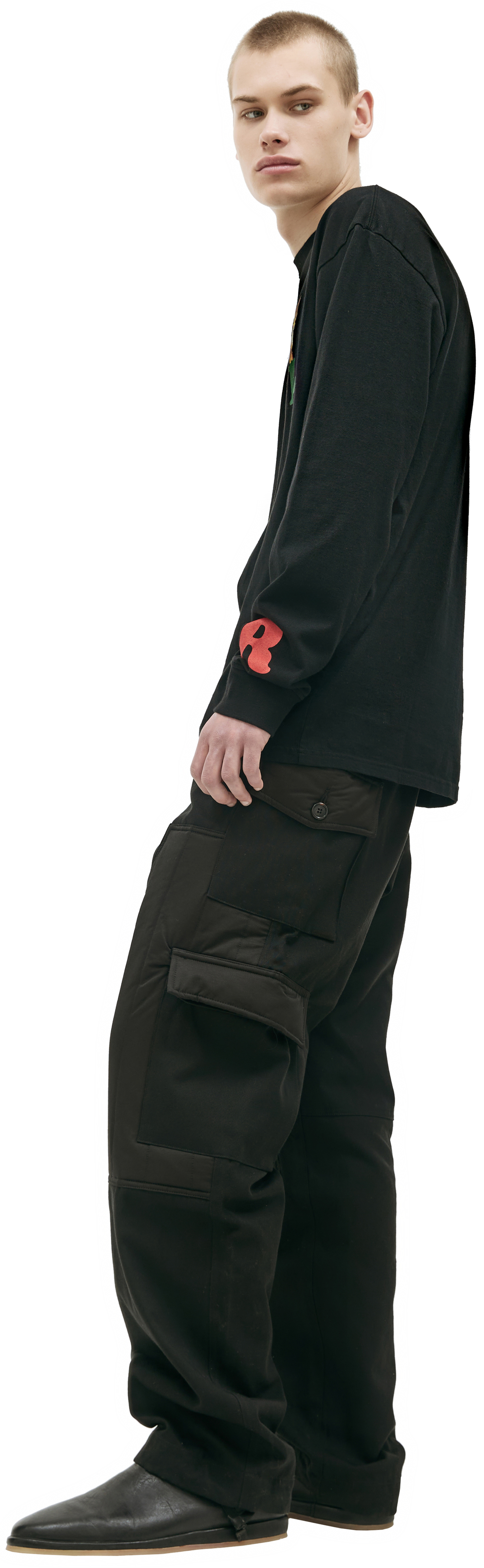 Undercover Black printed longsleeve