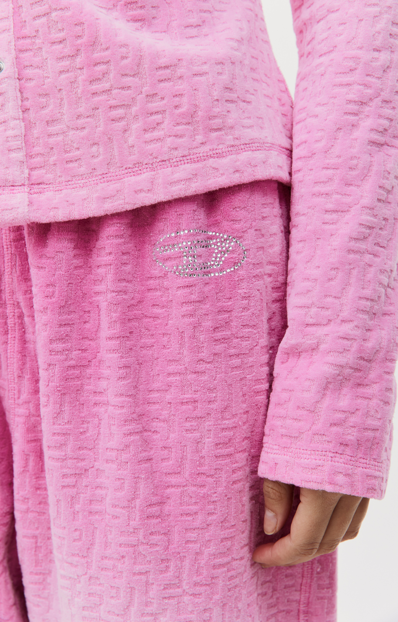 Diesel Pink P-Amuse sweatpants