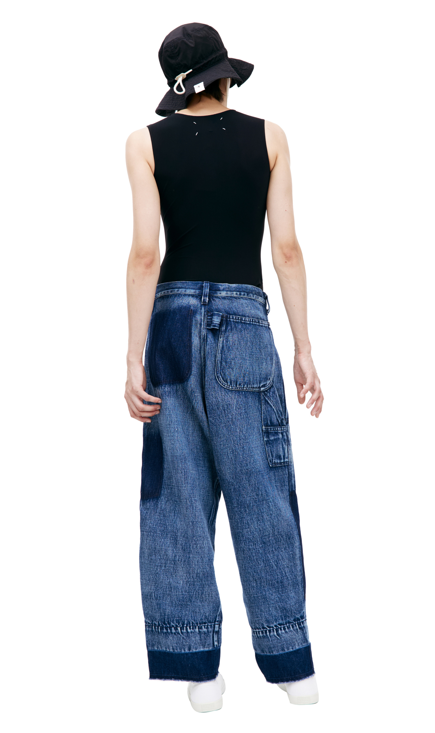 Y\'s Combination jeans with seams