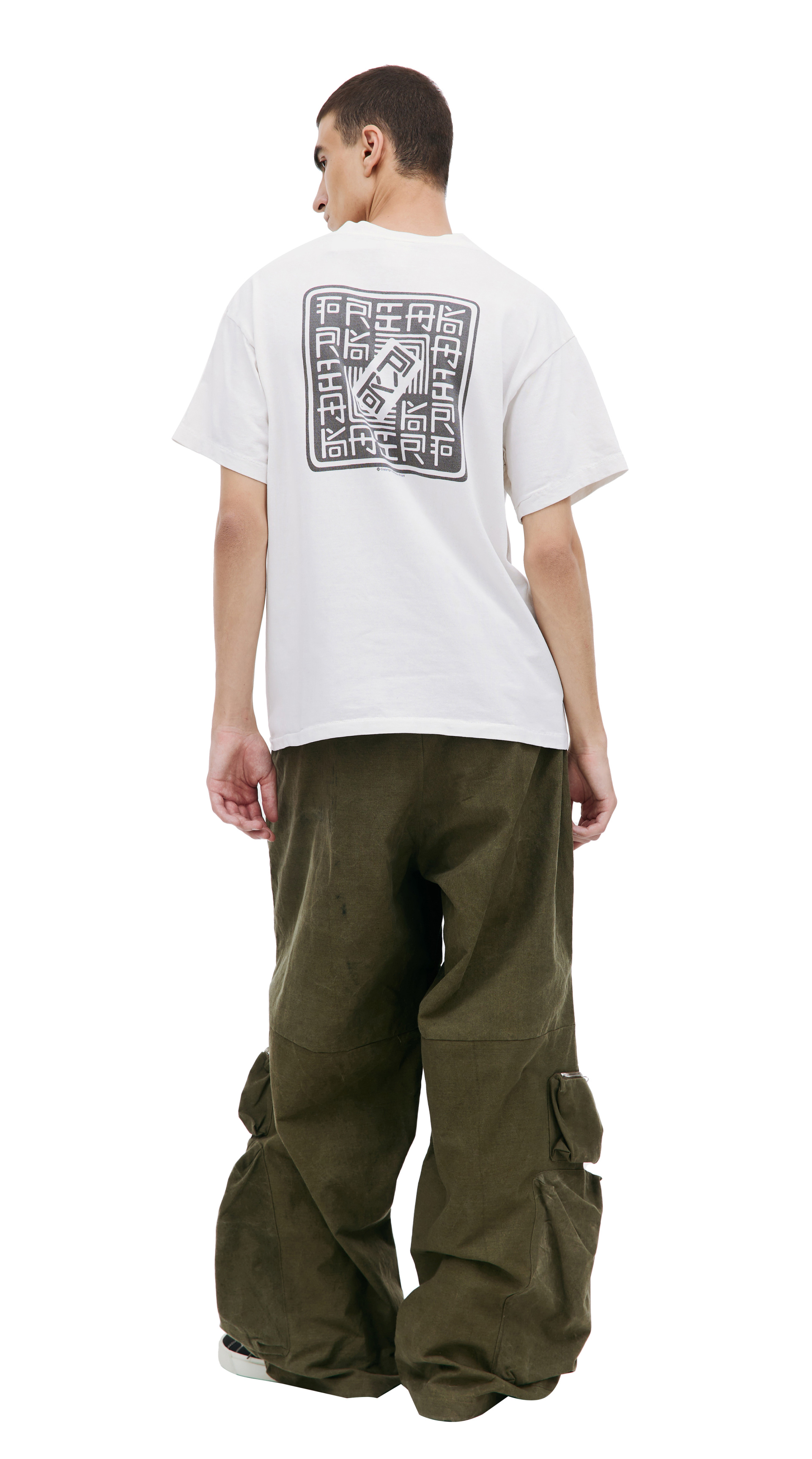 Saint Michael \'Without Fear\' printed t-shirt