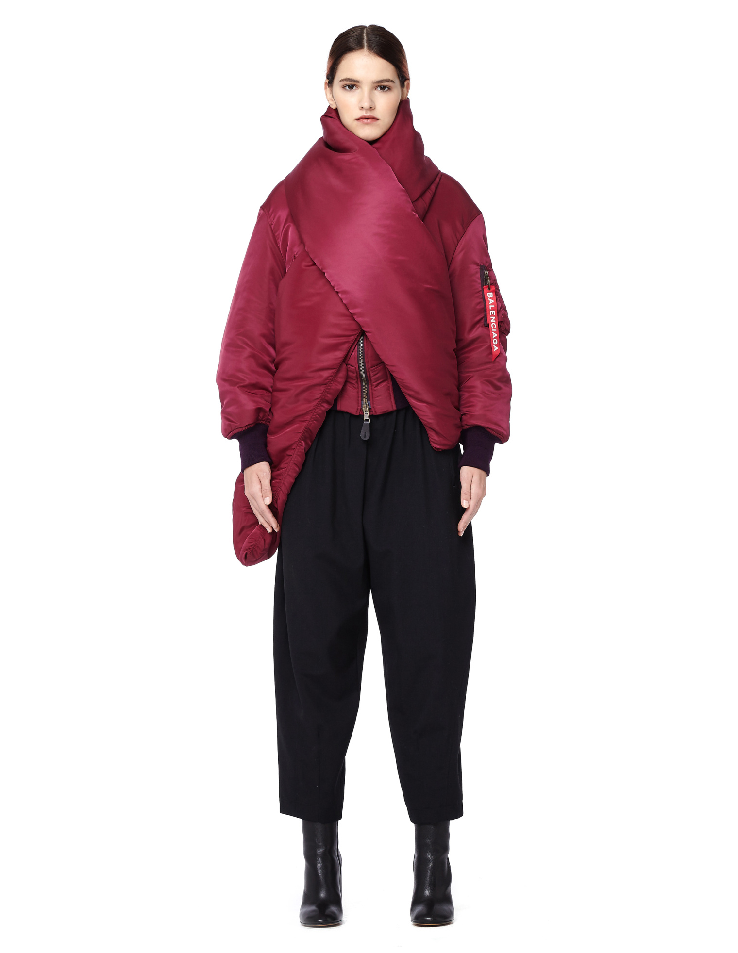 Balenciaga Nylon Bomber Jacket