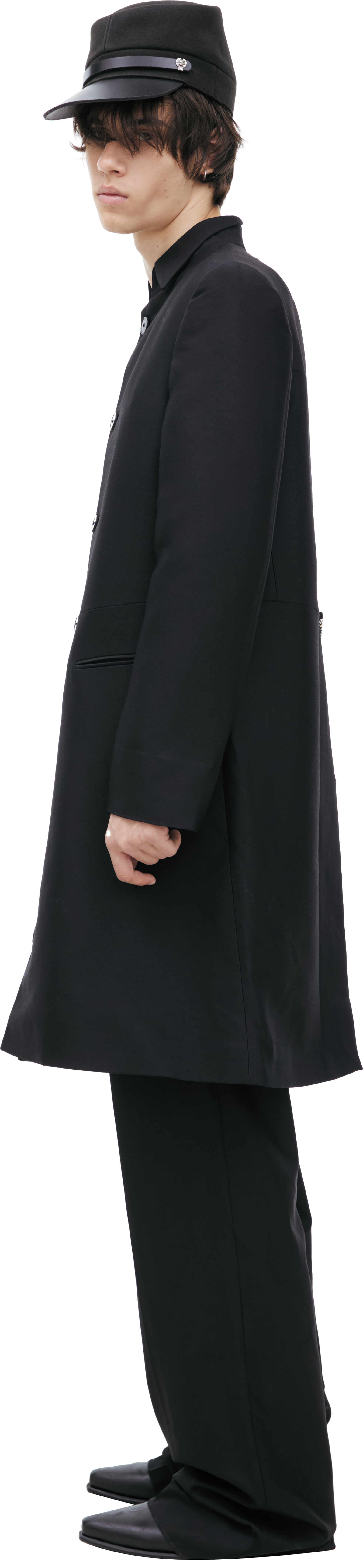 Enfants Riches Déprimés Single-breasted wool coat