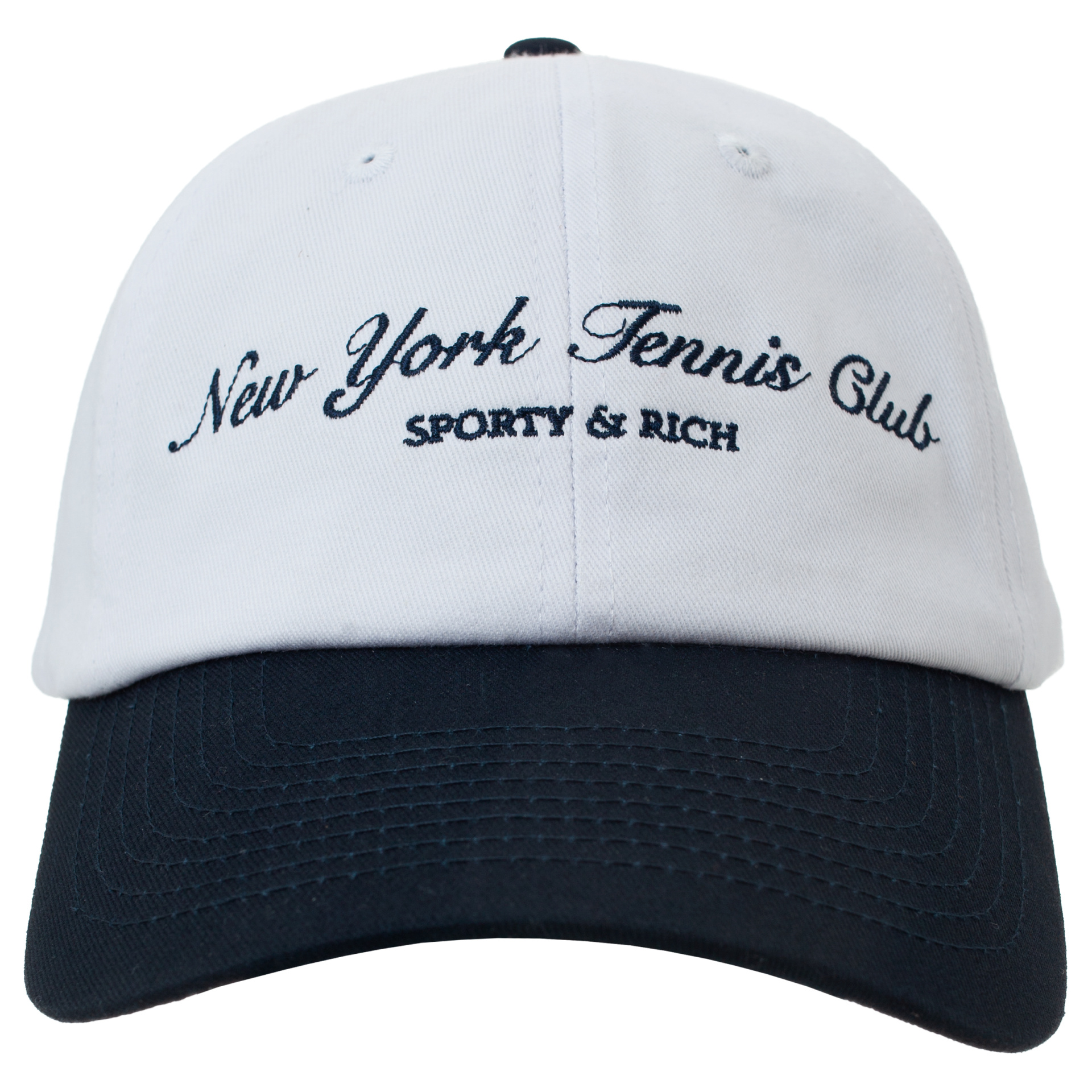 SPORTY & RICH \'NY Tennis Club\' embroidered cap