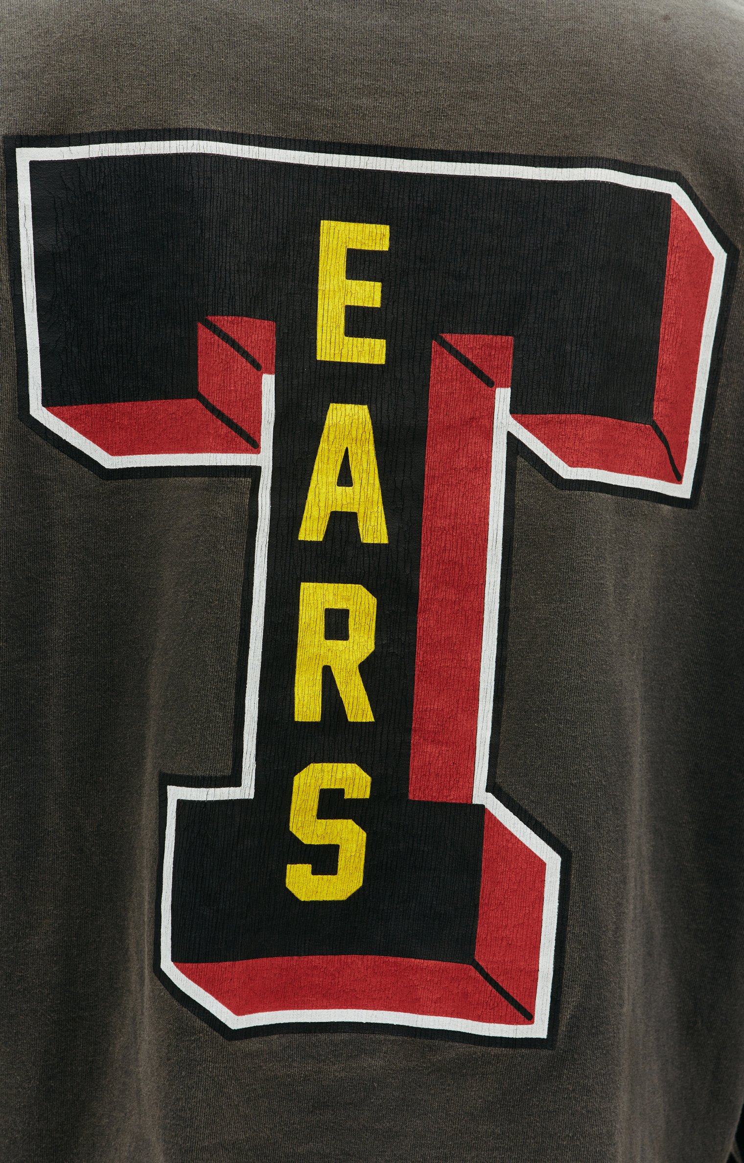 Saint Michael Лонгслив Saint Michael x Denim Tears с принтом