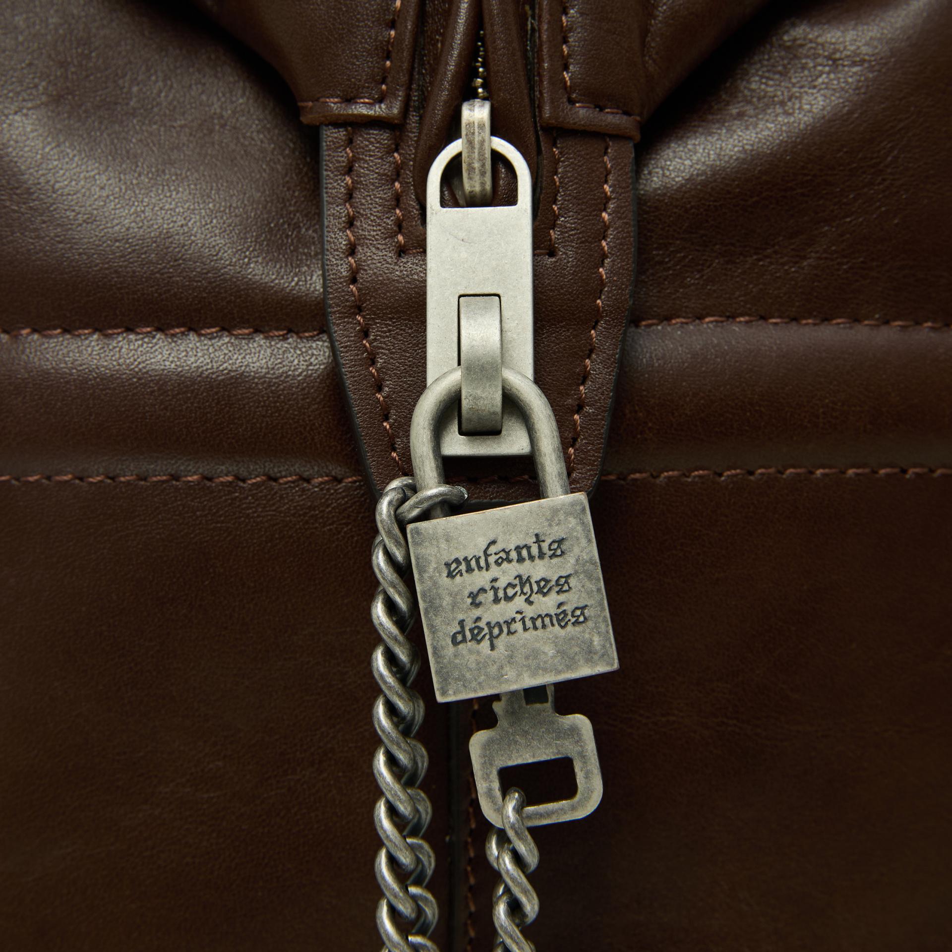 Enfants Riches Déprimés Bowling leather bag