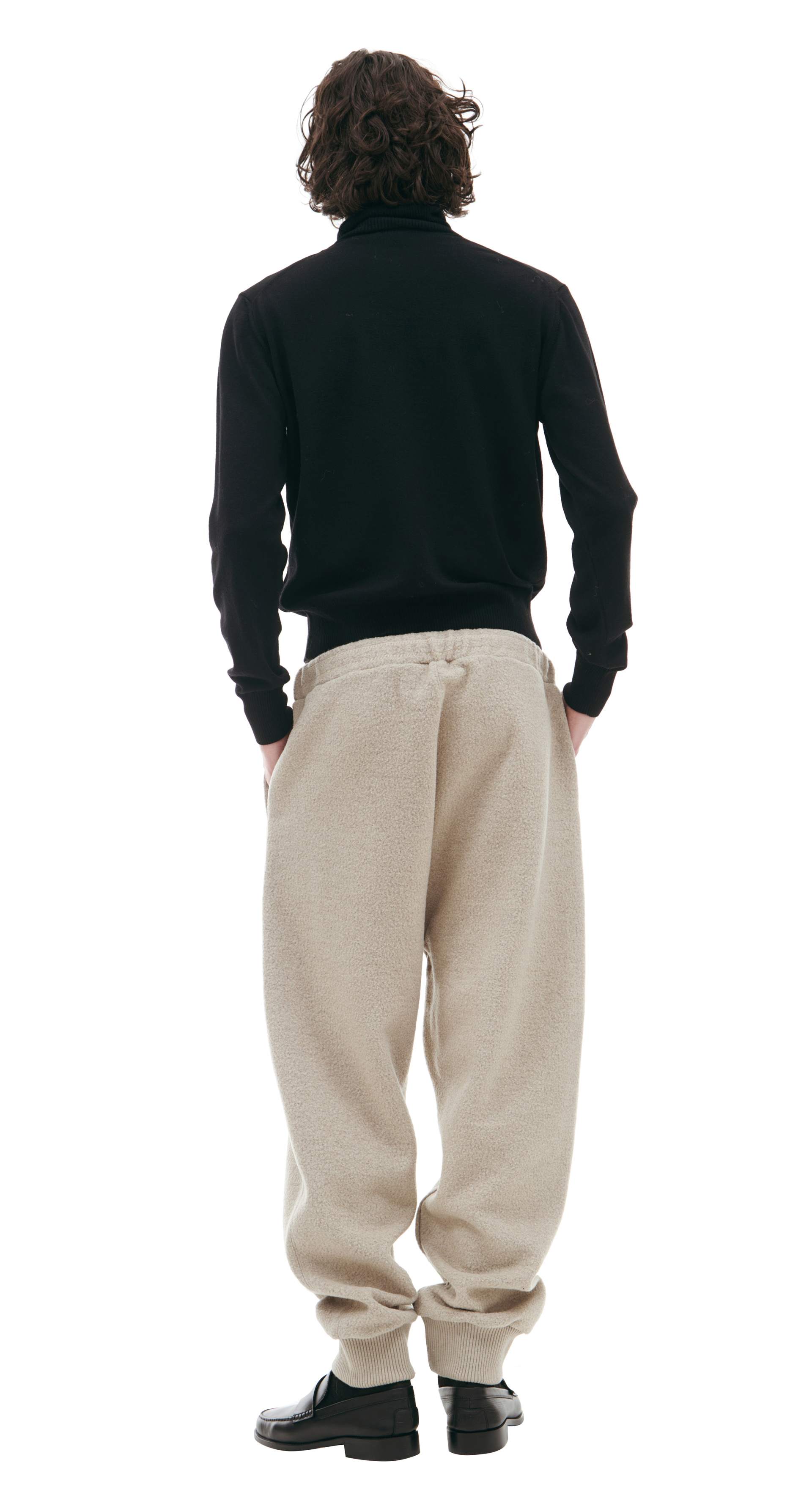 AMI PARIS Logo knitted turtleneck