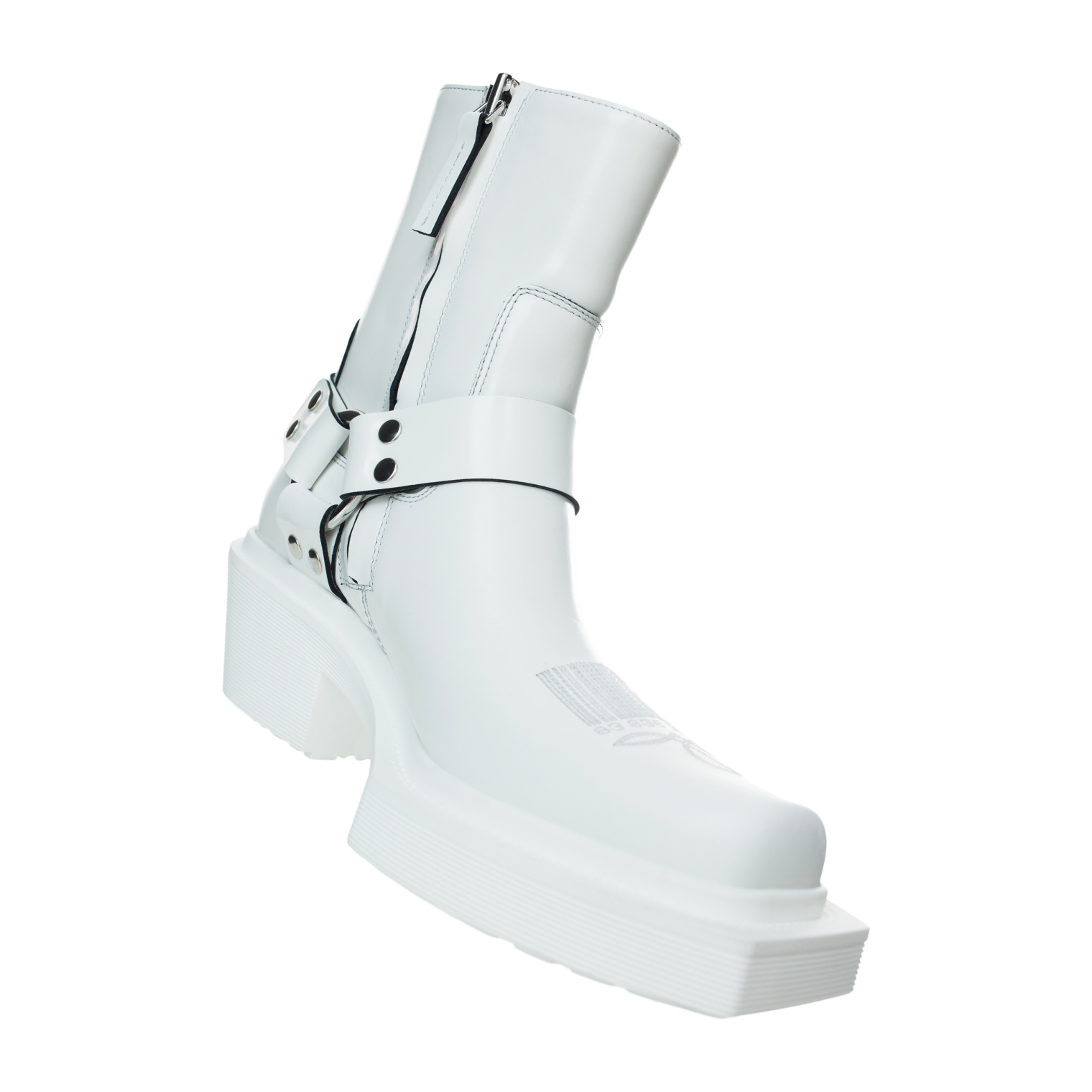 VTMNTS Leather Cowboy Ankle Boots