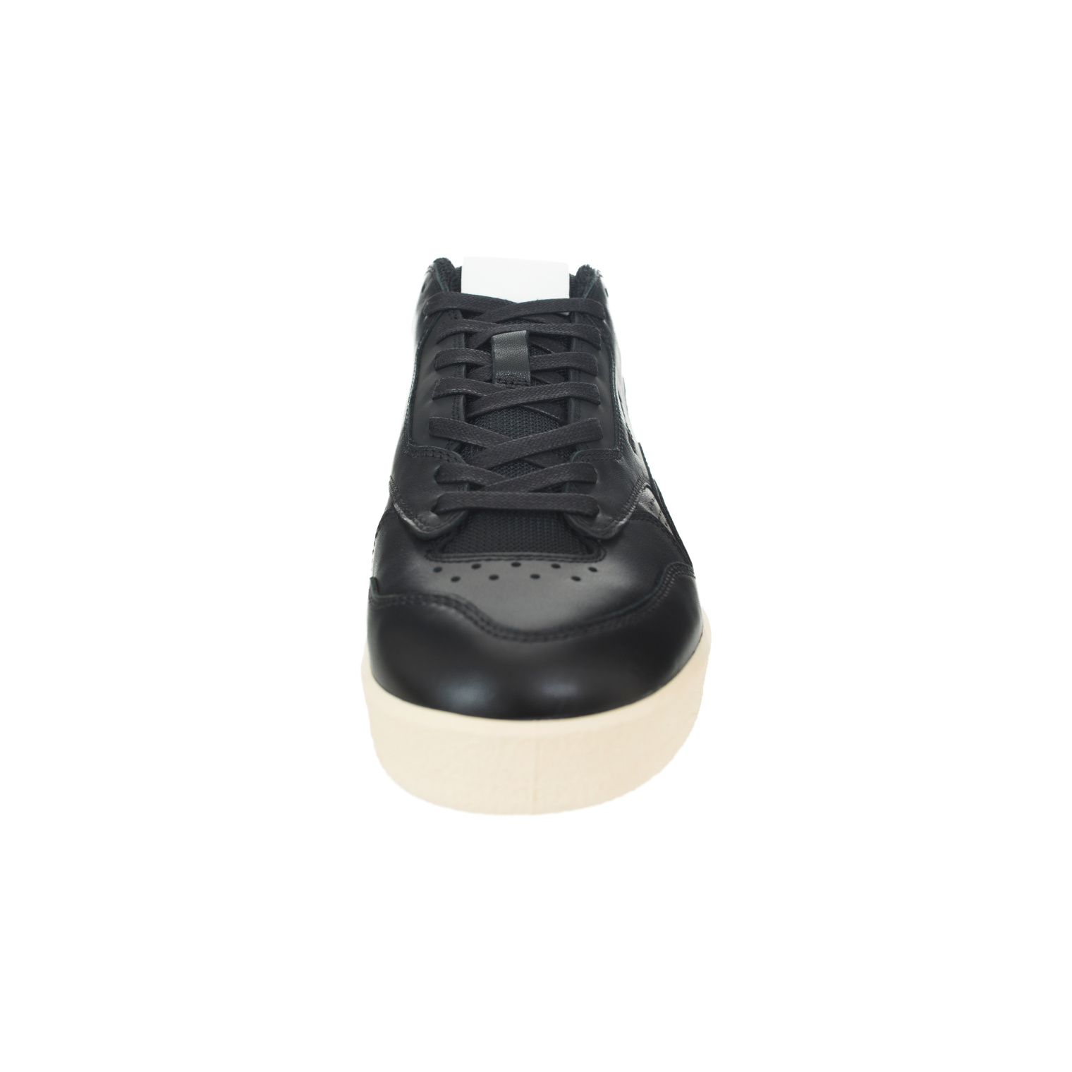 Jil Sander Black leather sneakers