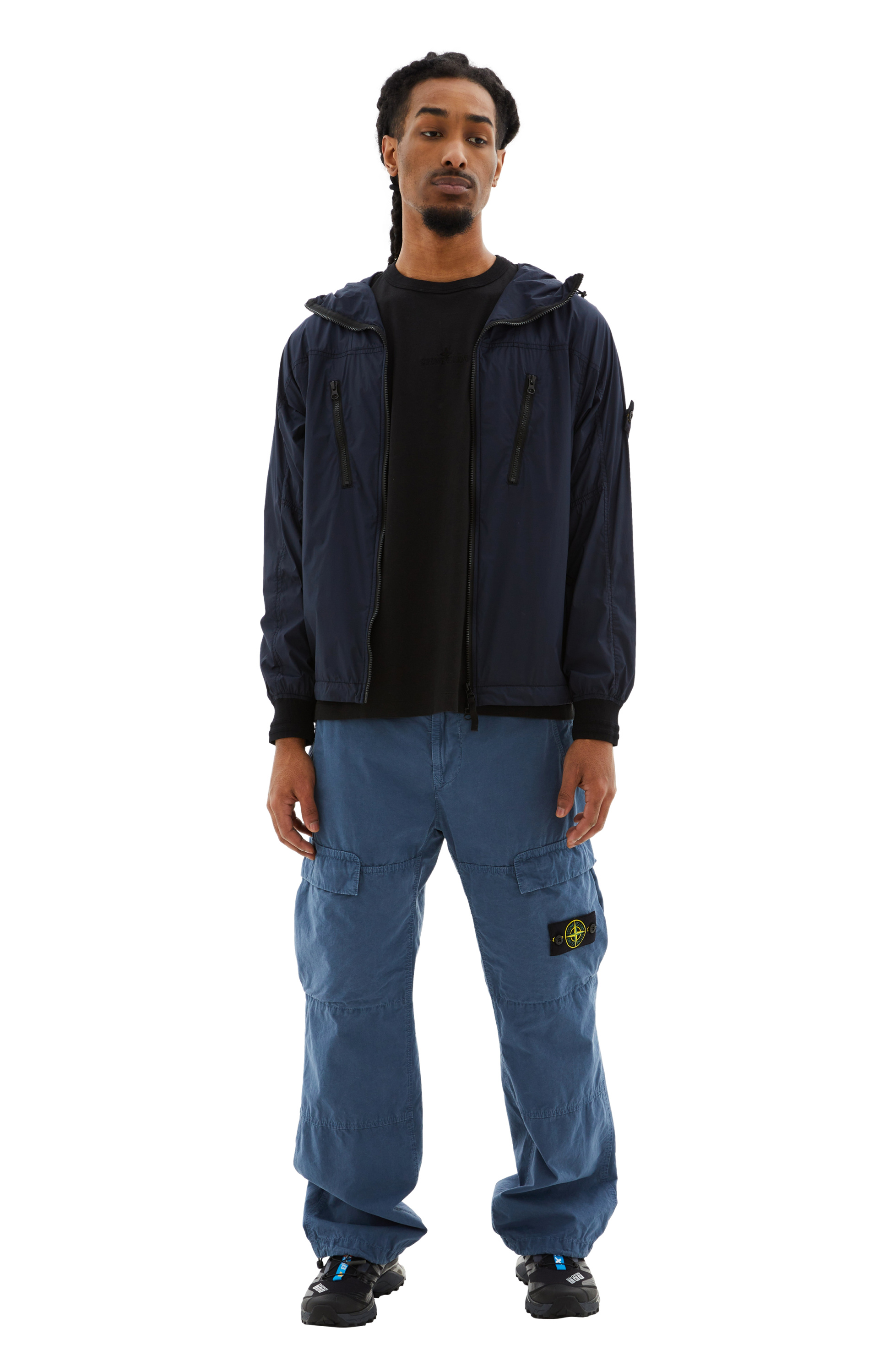 Stone Island Jacket with patch on the sleeve