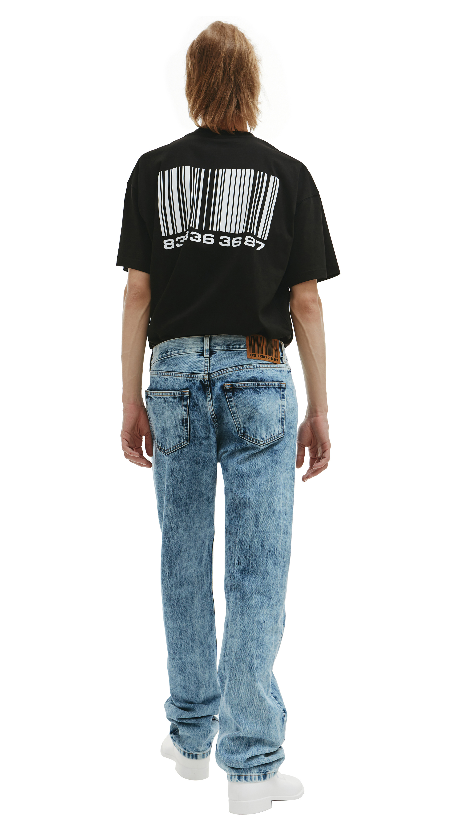 VTMNTS Acid-wash denim Jeans